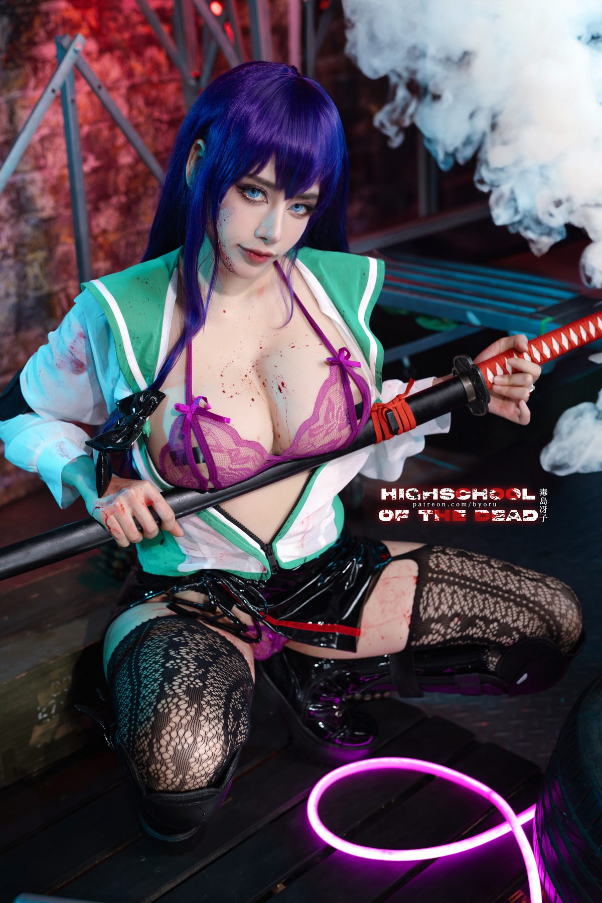 Coser@Byoru - Saeko Busujima Coser@Byoru - Saeko Busujima