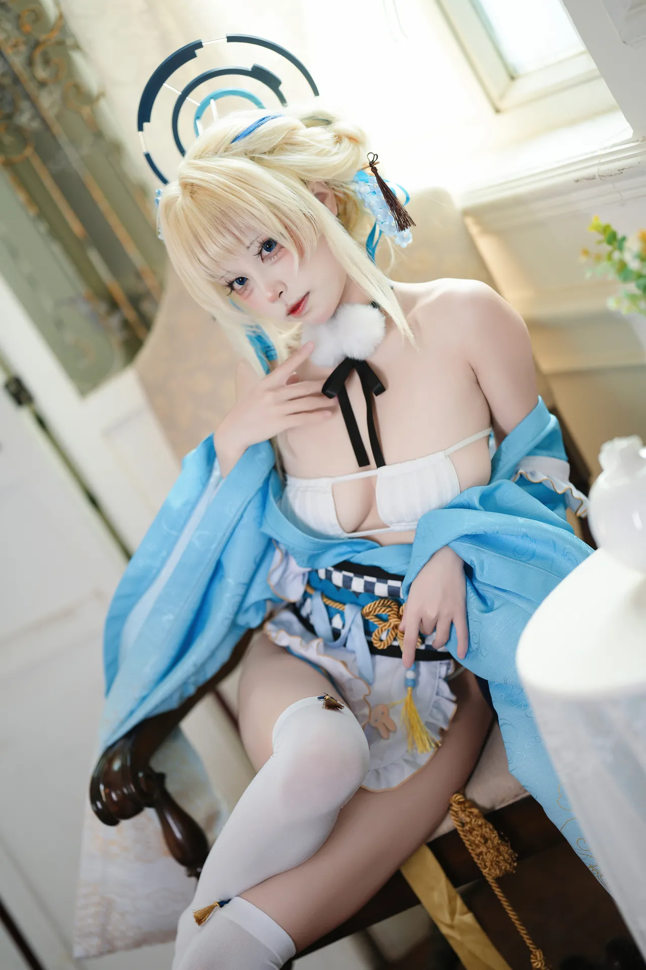 Three unmanned figures - Blue Archive Asuka Matomi Three unmanned figures - Blue Archive Asuka Matomi