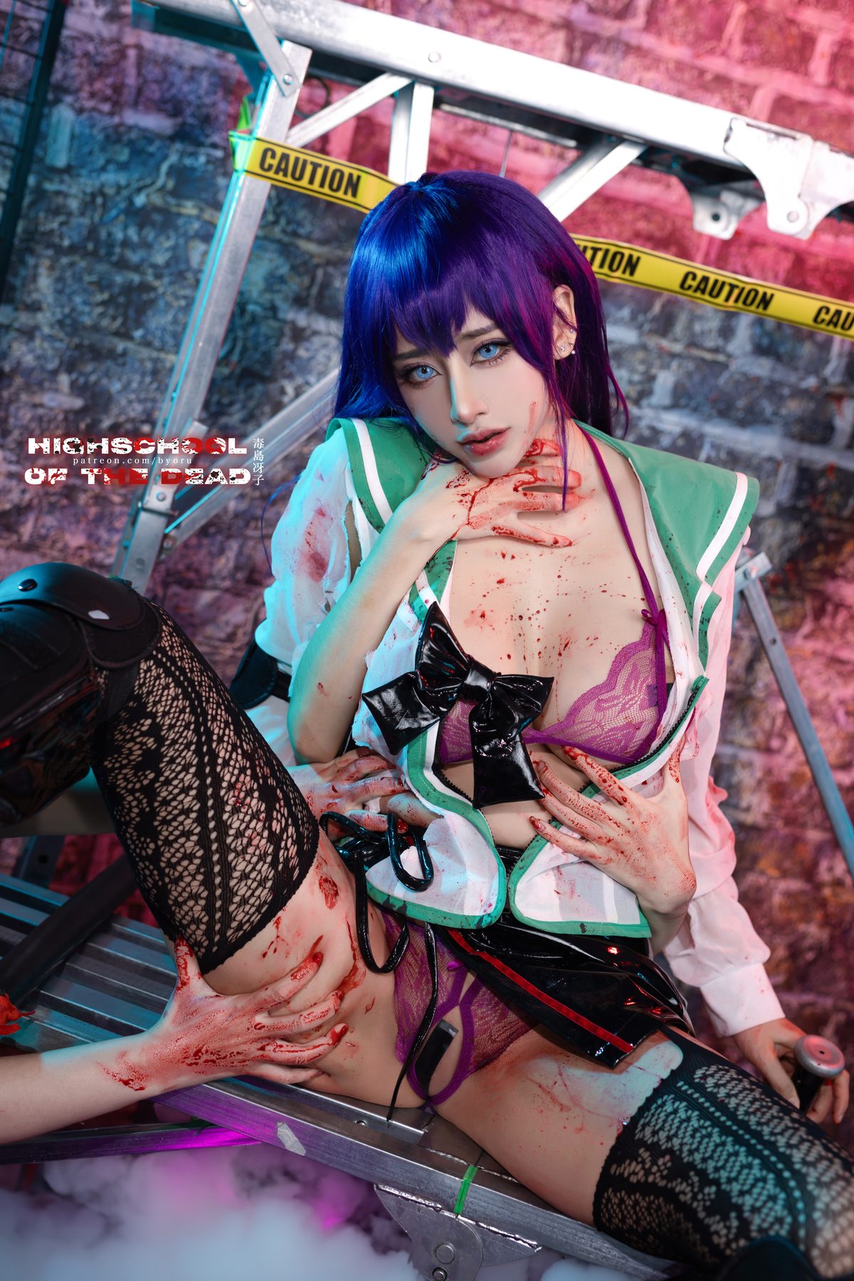 Coser@Byoru - Saeko Busujima Coser@Byoru - Saeko Busujima