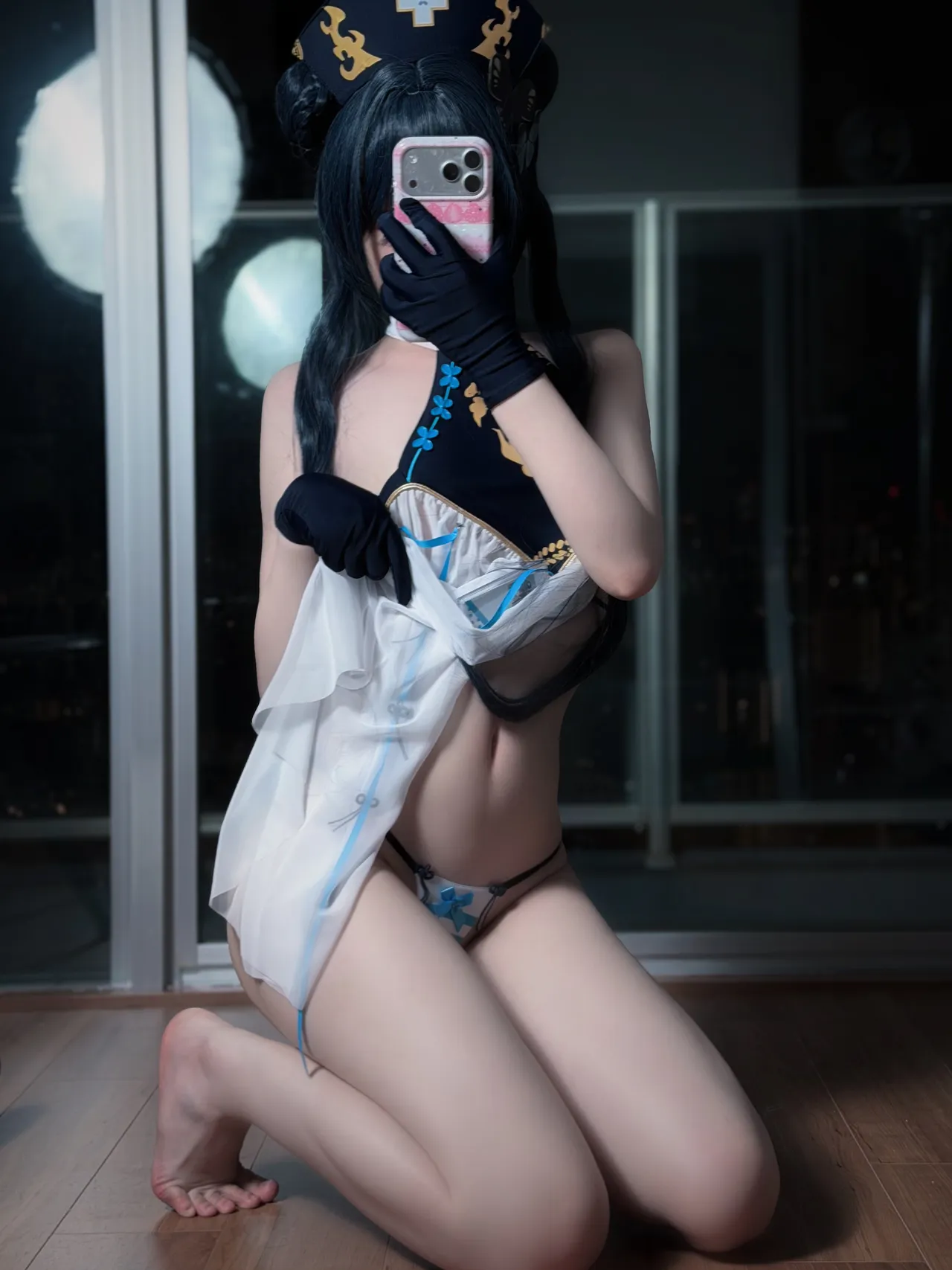 幼愛youmeko-kisaki see through dress with thongs 幼愛youmeko-kisaki see through dress with thongs