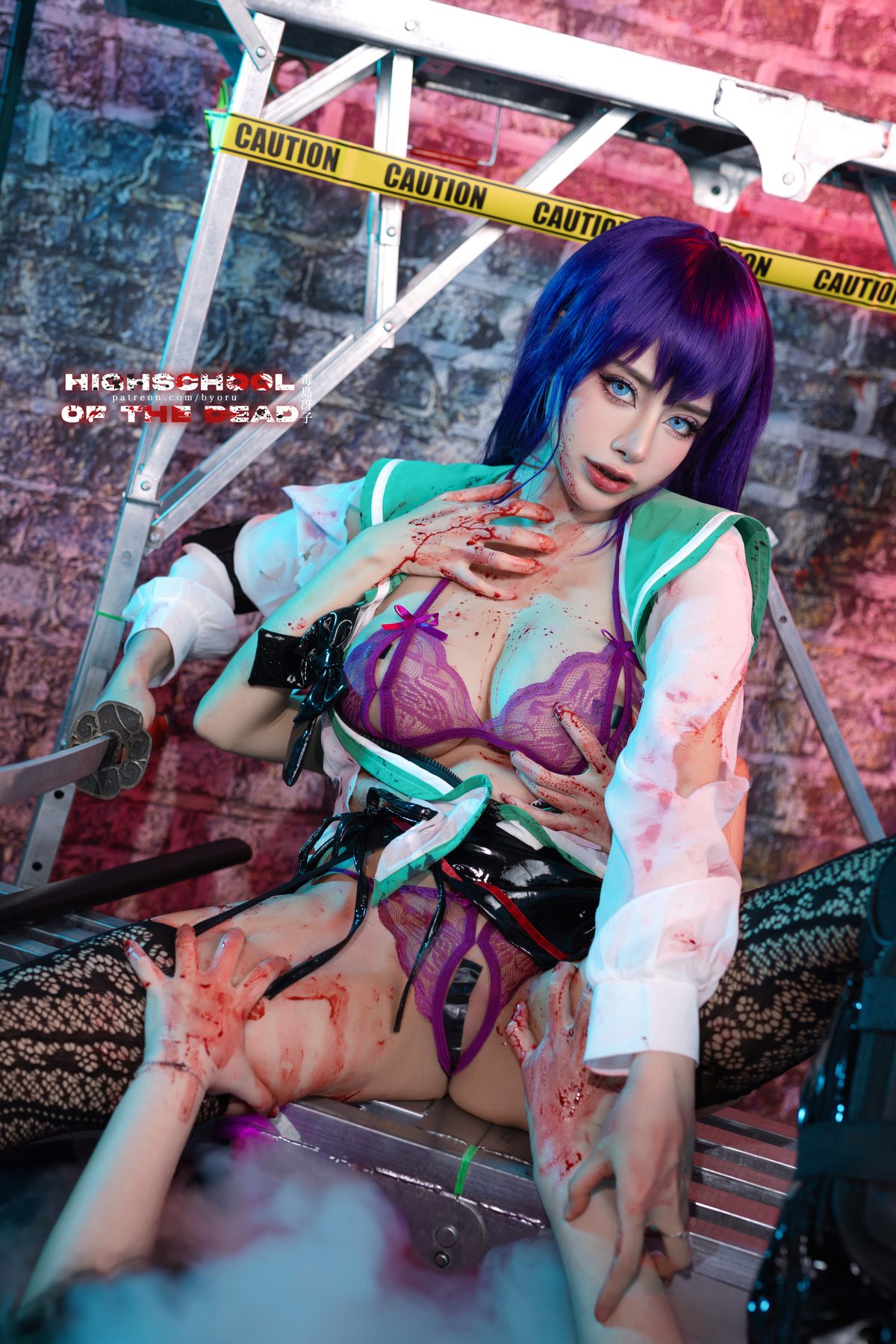 Coser@Byoru - Saeko Busujima Coser@Byoru - Saeko Busujima