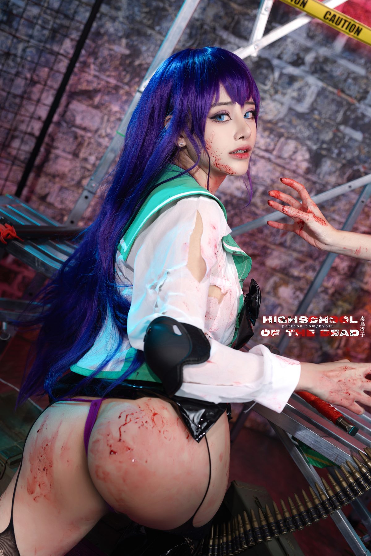 Coser@Byoru - Saeko Busujima Coser@Byoru - Saeko Busujima