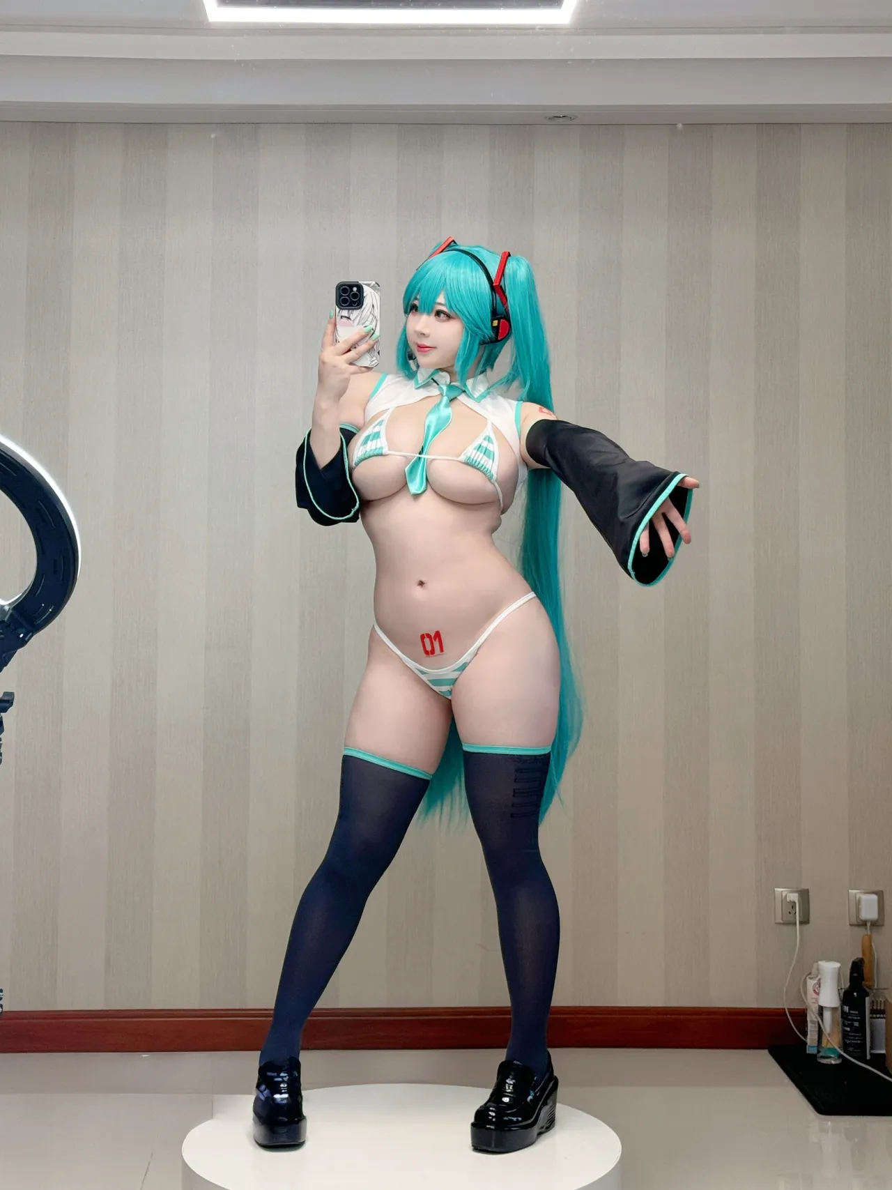 Pipi Nai is adorable now - VOCALOID Hatsune Miku selfie Pipi Nai is adorable now - VOCALOID Hatsune Miku selfie