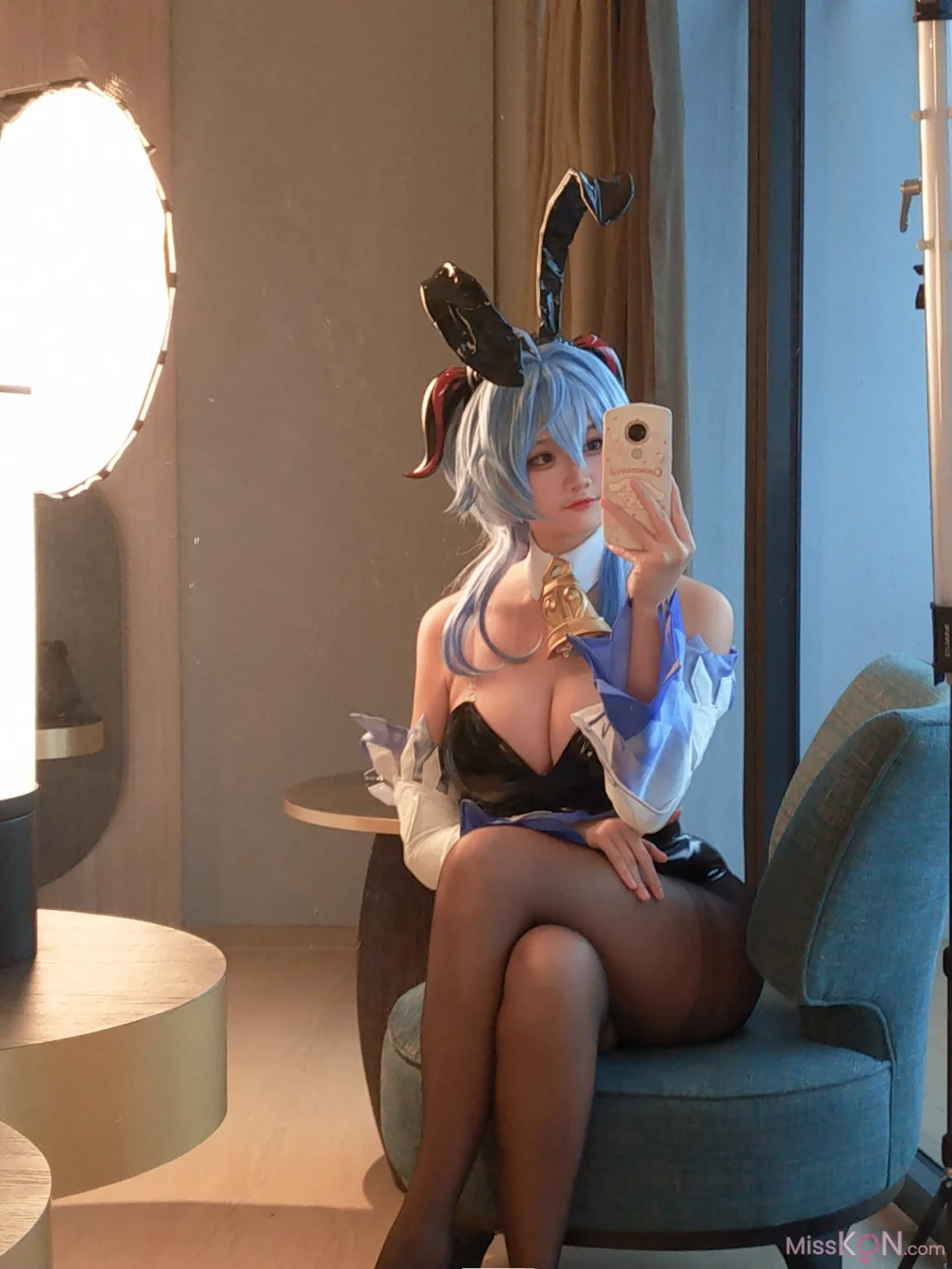 Coser@Xiaoyukiko小鱼: Bunny Ganyu (24 photos) Coser@Xiaoyukiko小鱼: Bunny Ganyu (24 photos)