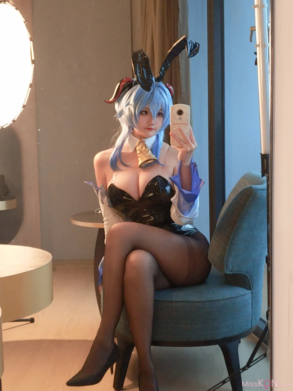 Coser@Xiaoyukiko小鱼: Bunny Ganyu (24 photos) Coser@Xiaoyukiko小鱼: Bunny Ganyu (24 photos)