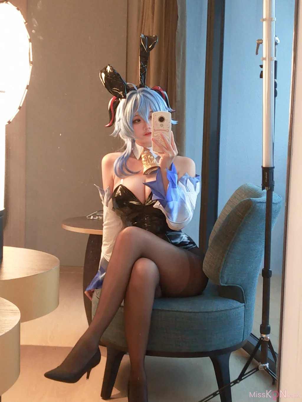 Coser@Xiaoyukiko小鱼: Bunny Ganyu (24 photos) Coser@Xiaoyukiko小鱼: Bunny Ganyu (24 photos)