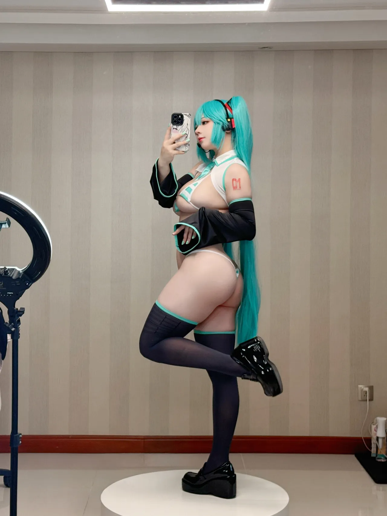 Pipi Nai is adorable now - VOCALOID Hatsune Miku selfie Pipi Nai is adorable now - VOCALOID Hatsune Miku selfie