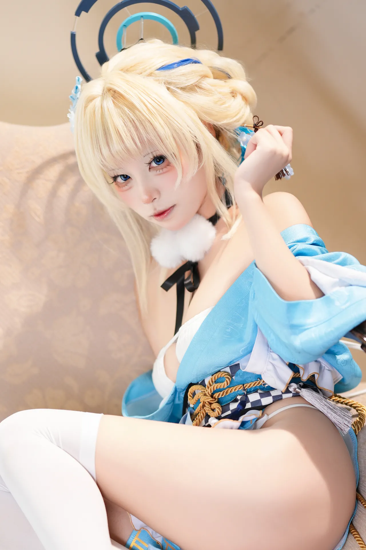 Three unmanned figures - Blue Archive Asuka Matomi Three unmanned figures - Blue Archive Asuka Matomi