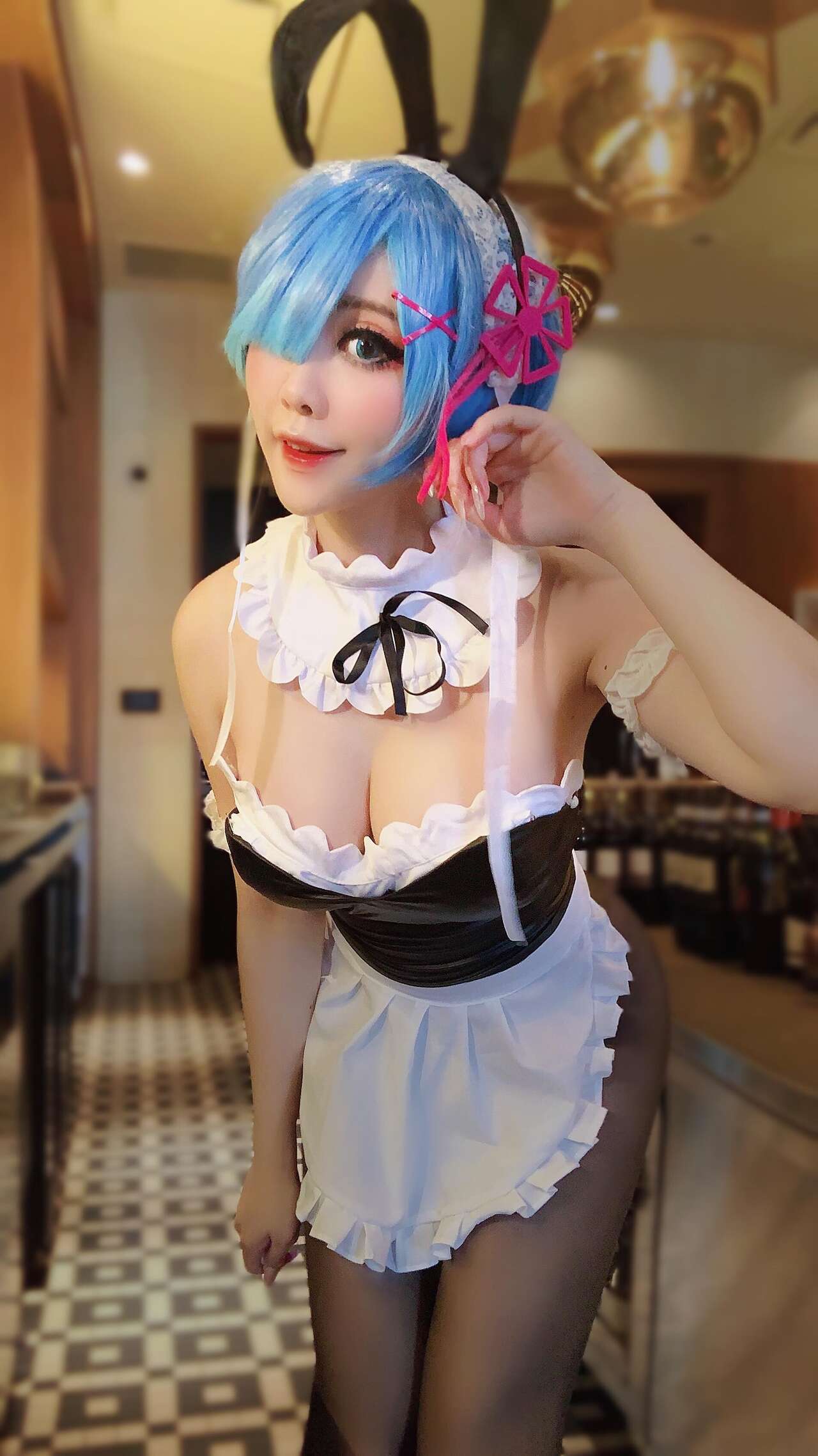 Vivid Vision - Rem bunny maid Vivid Vision - Rem bunny maid