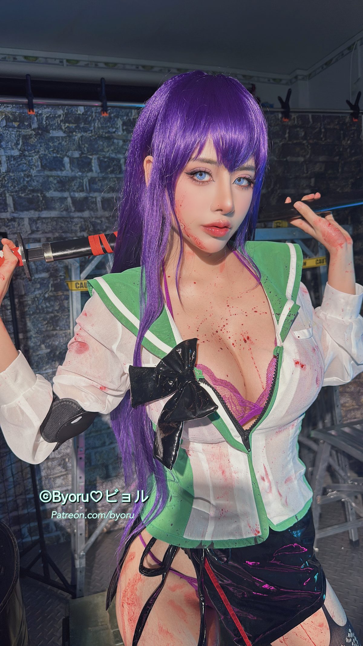 Coser@Byoru - Saeko Busujima Coser@Byoru - Saeko Busujima