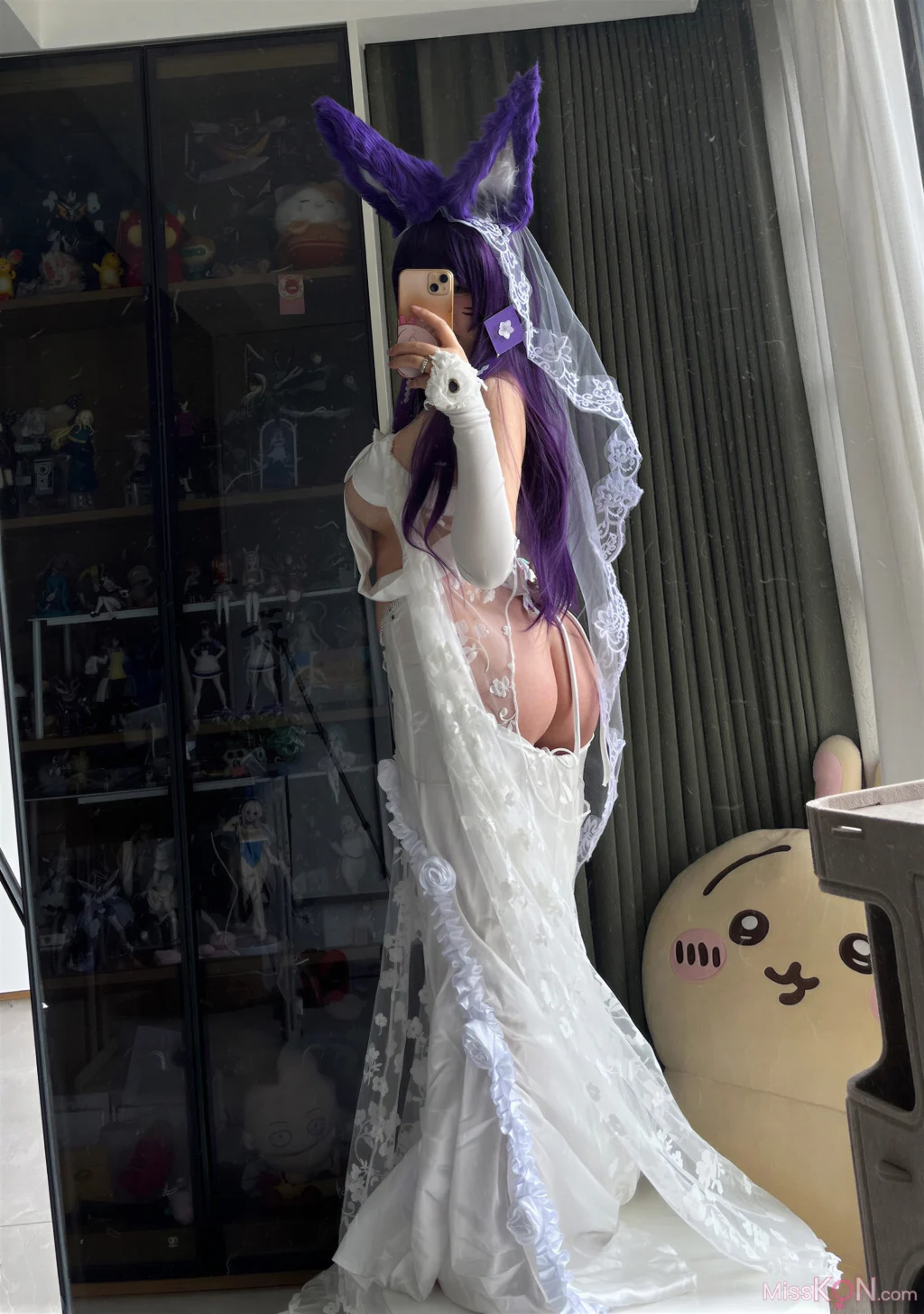 Coser@ Aban is very happy today: Azur Lane, Musashi Vow, Wedding Dress (75 photos) Coser@ Aban is very happy today: Azur Lane, Musashi Vow, Wedding Dress (75 photos)