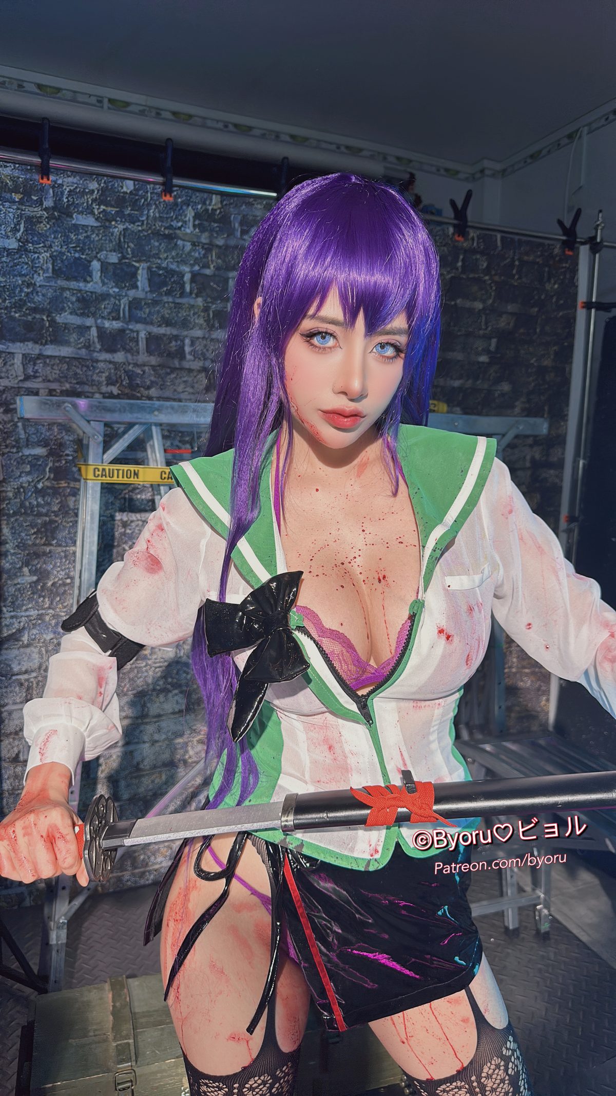 Coser@Byoru - Saeko Busujima Coser@Byoru - Saeko Busujima