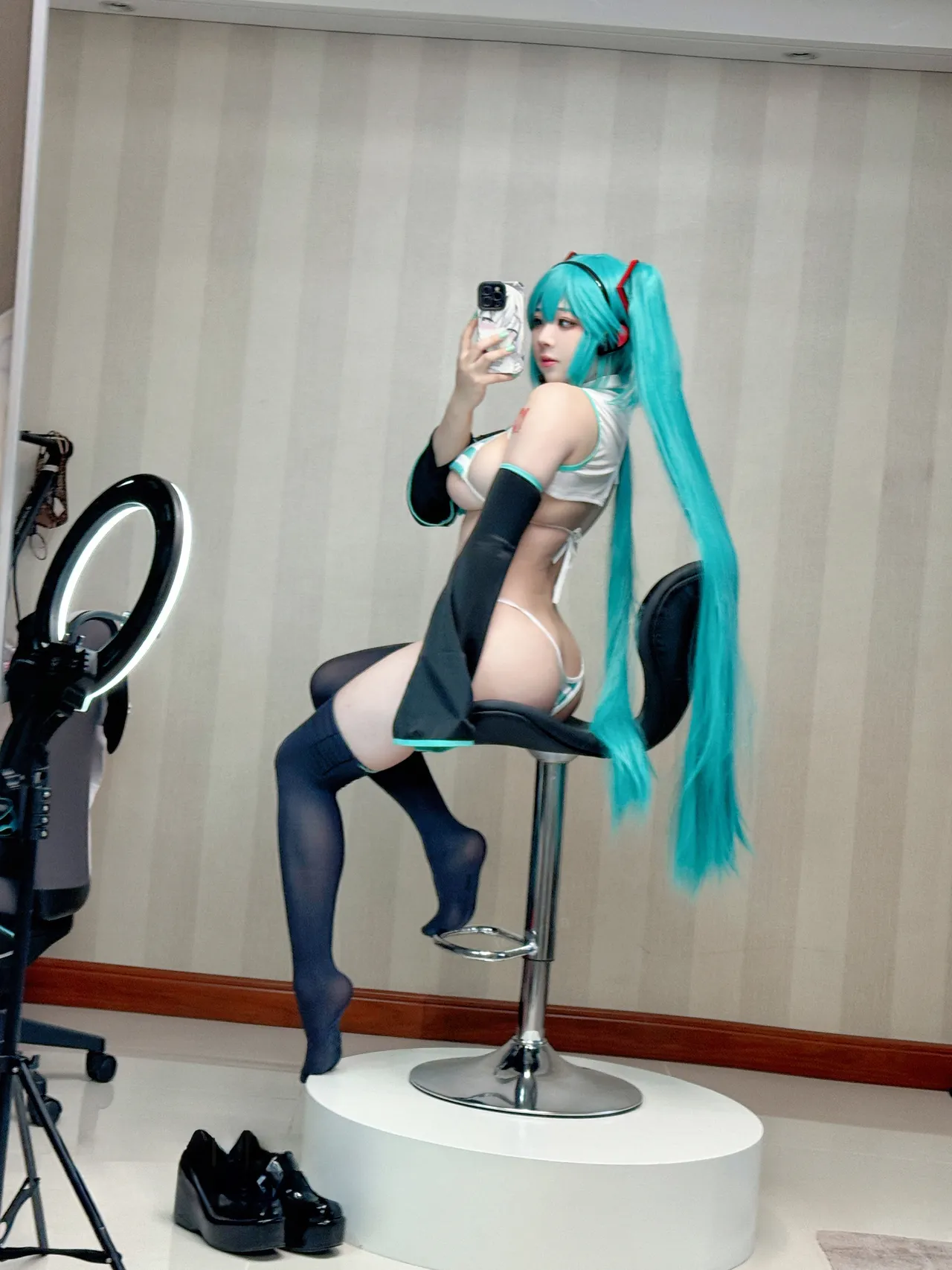 Pipi Nai is adorable now - VOCALOID Hatsune Miku selfie Pipi Nai is adorable now - VOCALOID Hatsune Miku selfie