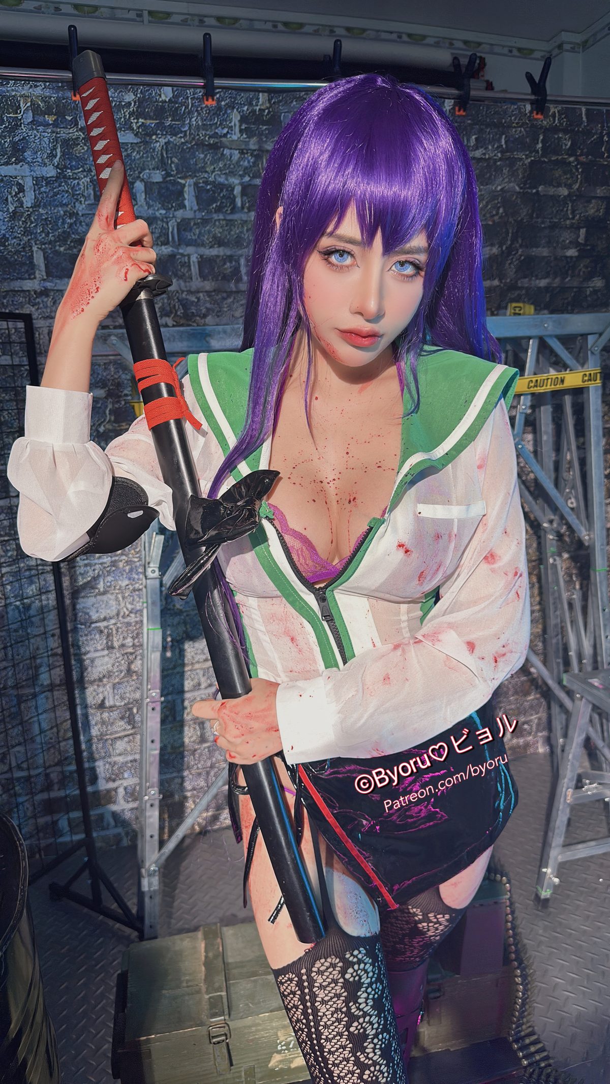Coser@Byoru - Saeko Busujima Coser@Byoru - Saeko Busujima