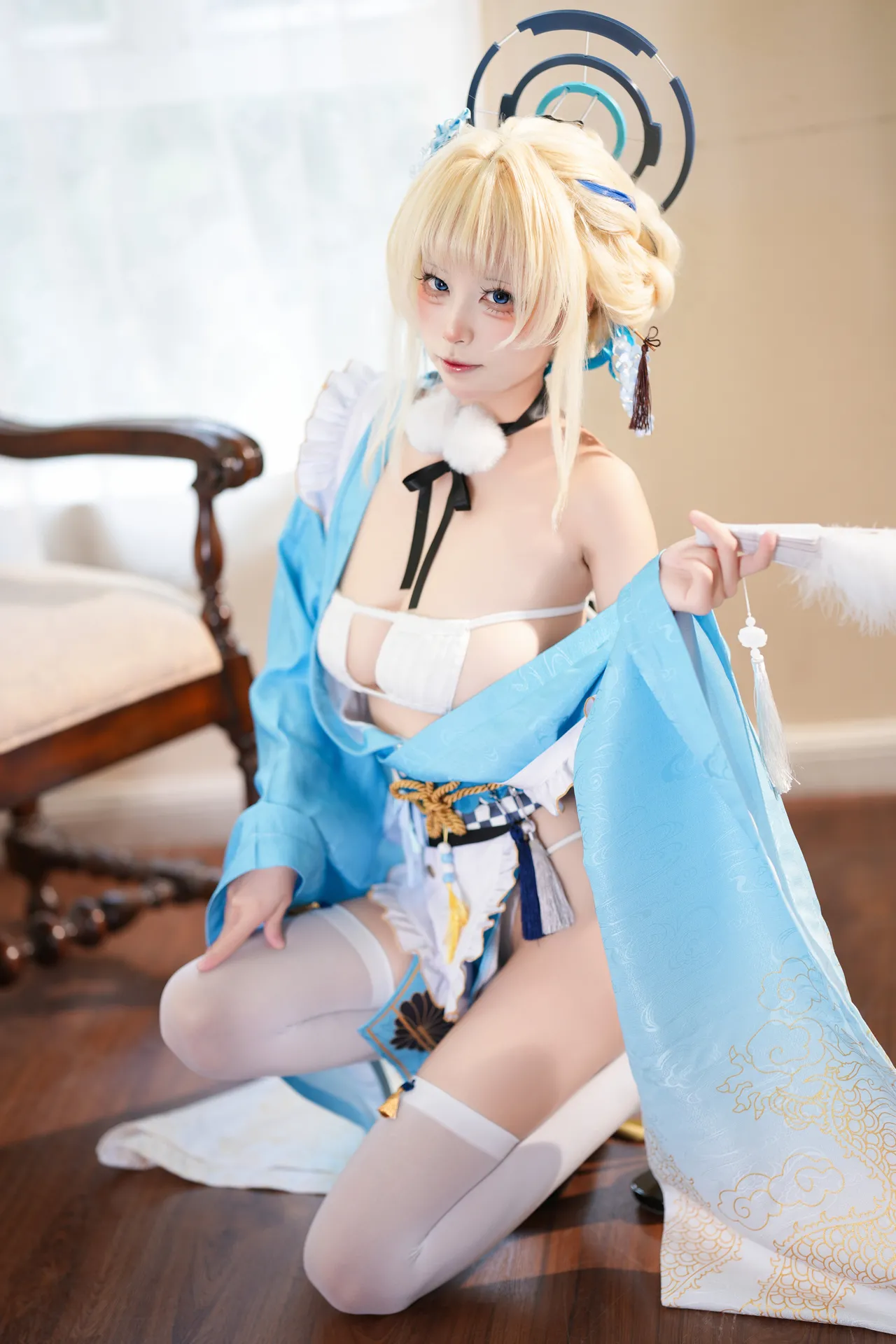 Three unmanned figures - Blue Archive Asuka Matomi Three unmanned figures - Blue Archive Asuka Matomi