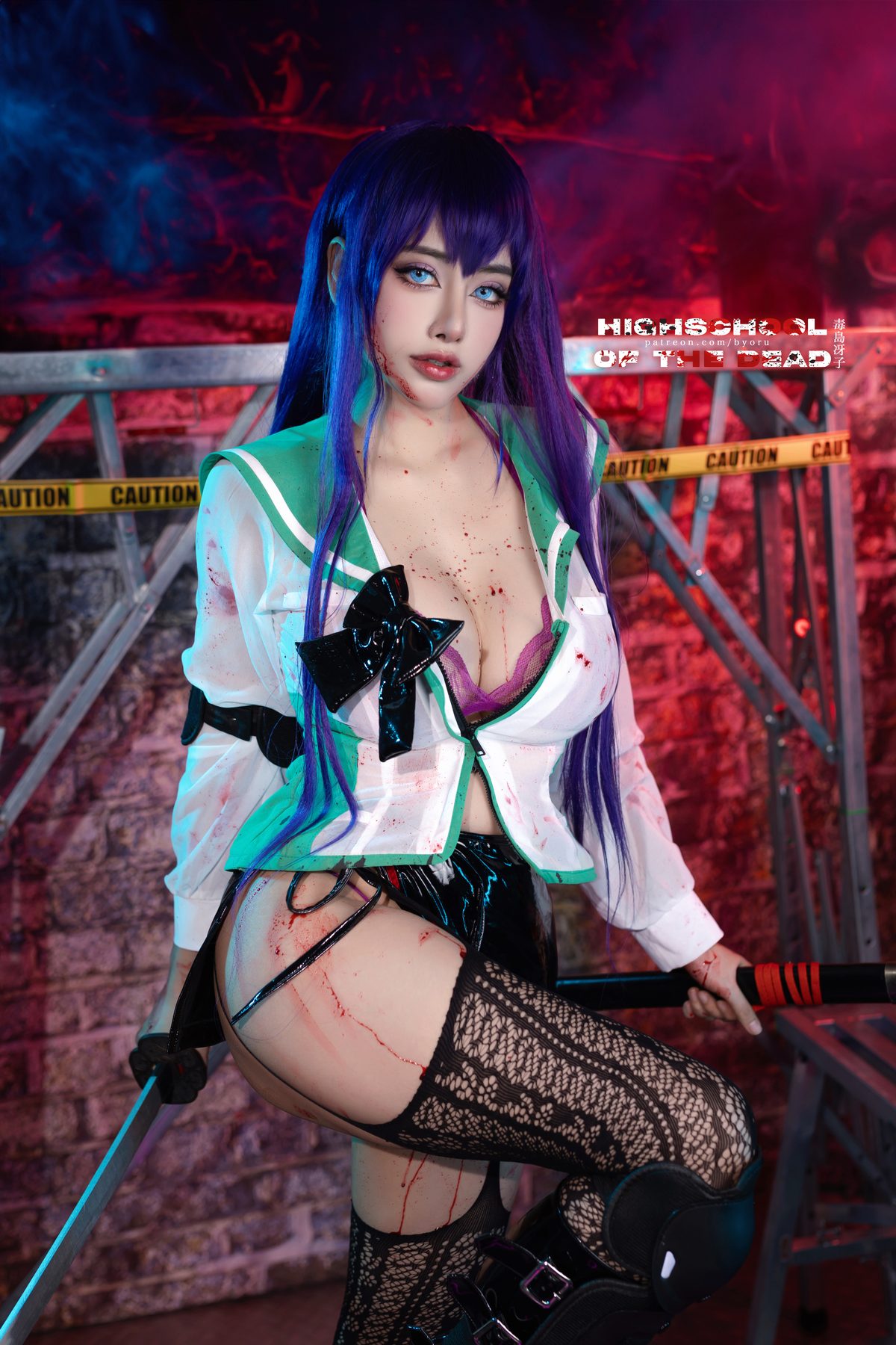 Coser@Byoru - Saeko Busujima Coser@Byoru - Saeko Busujima