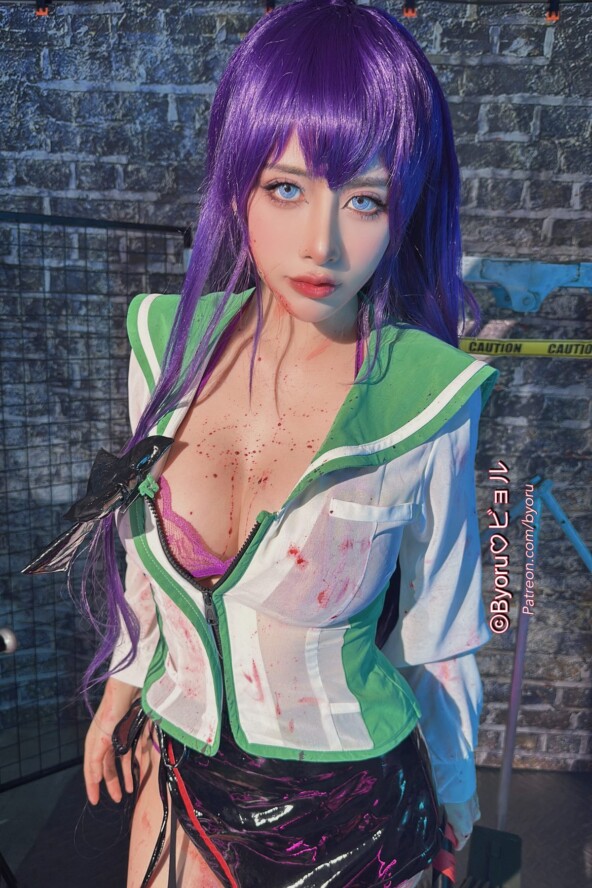 Coser@Byoru - Saeko Busujima 9 Coser@Byoru - Saeko Busujima