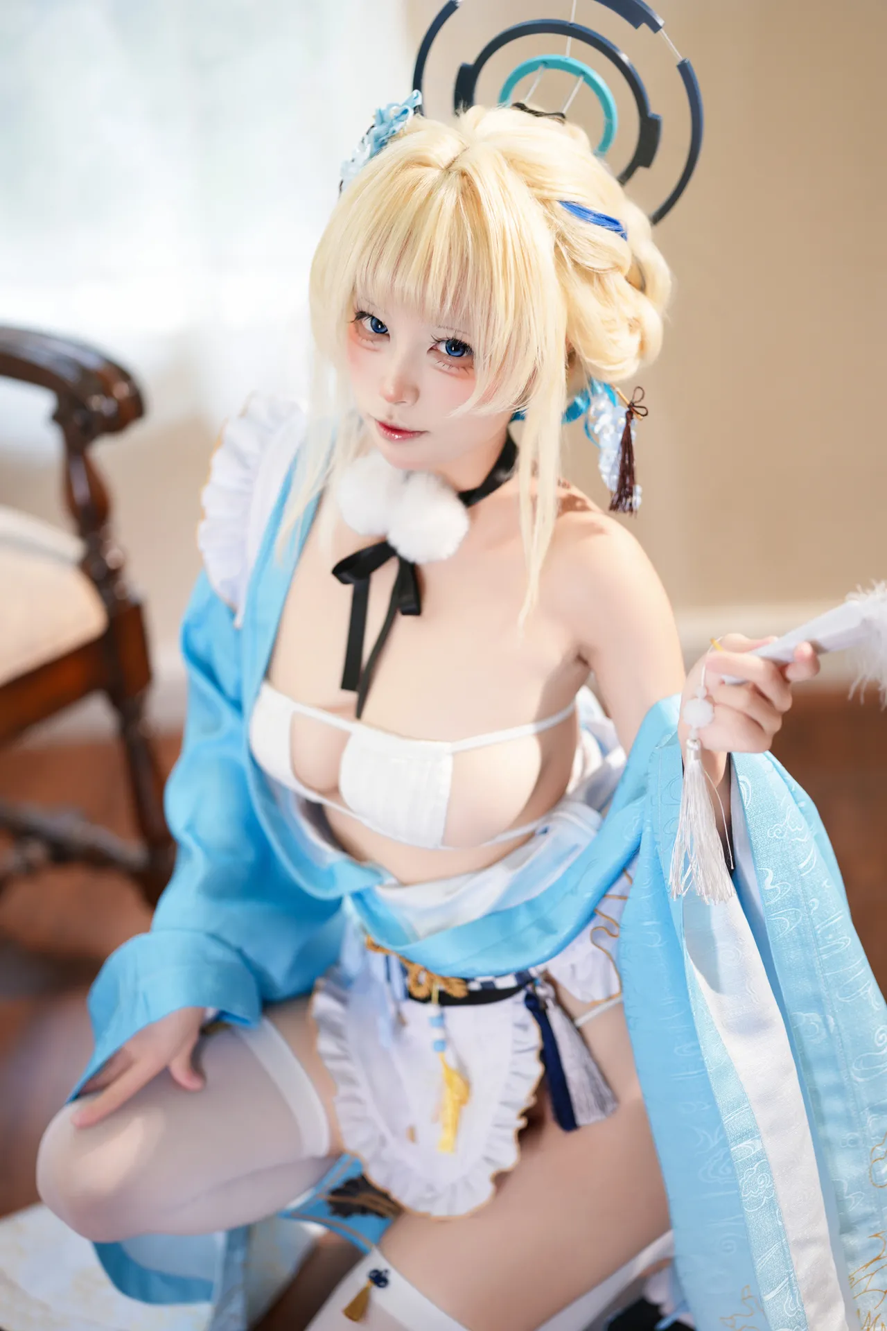 Three unmanned figures - Blue Archive Asuka Matomi Three unmanned figures - Blue Archive Asuka Matomi