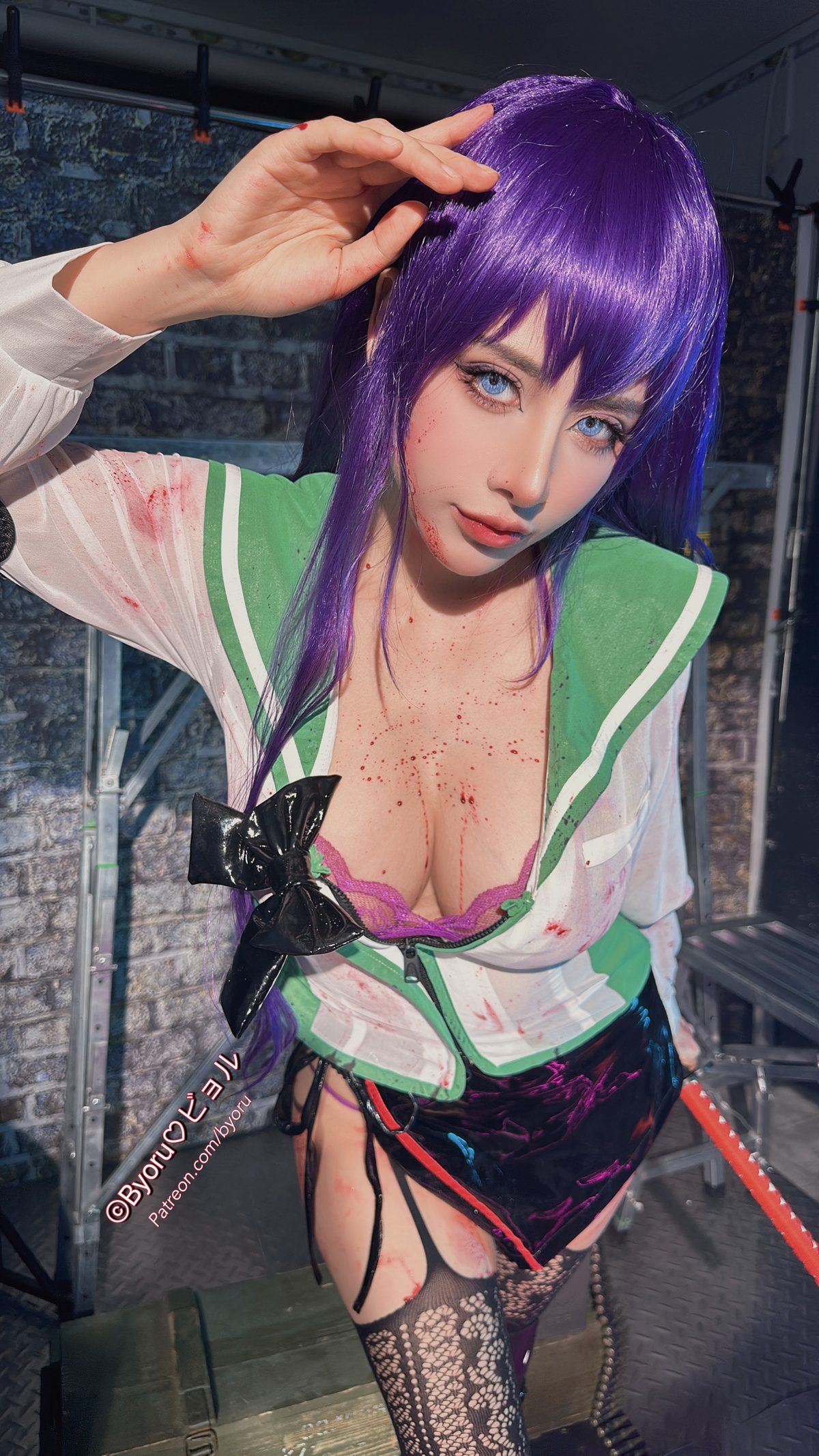 Coser@Byoru - Saeko Busujima Coser@Byoru - Saeko Busujima