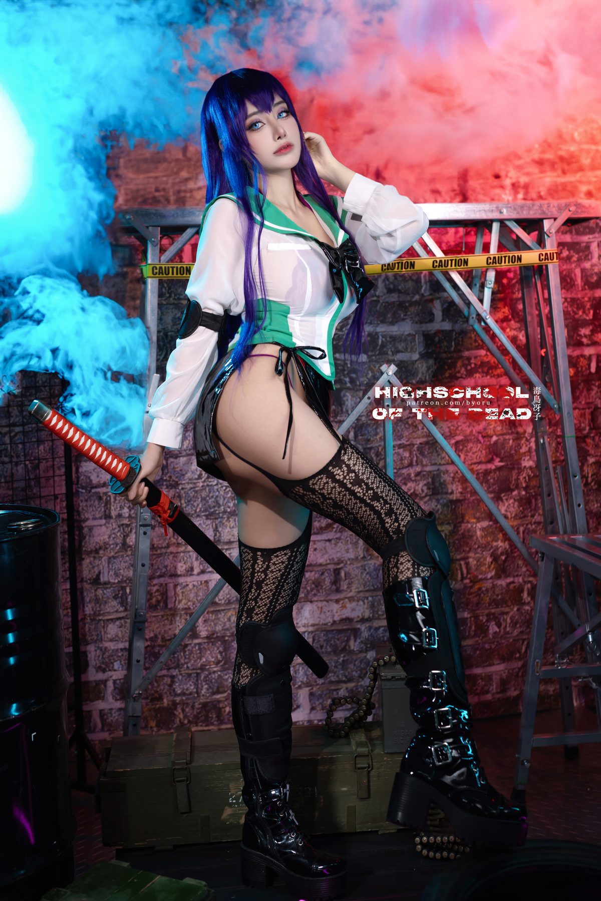 Coser@Byoru - Saeko Busujima Coser@Byoru - Saeko Busujima