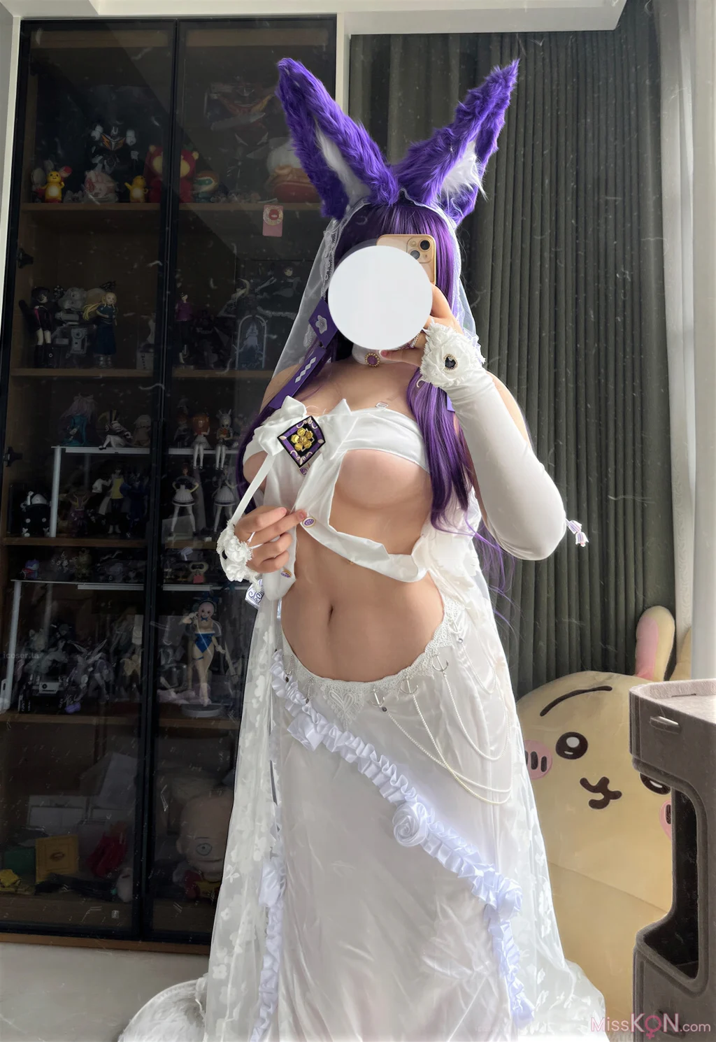 Coser@ Aban is very happy today: Azur Lane, Musashi Vow, Wedding Dress (75 photos) Coser@ Aban is very happy today: Azur Lane, Musashi Vow, Wedding Dress (75 photos)