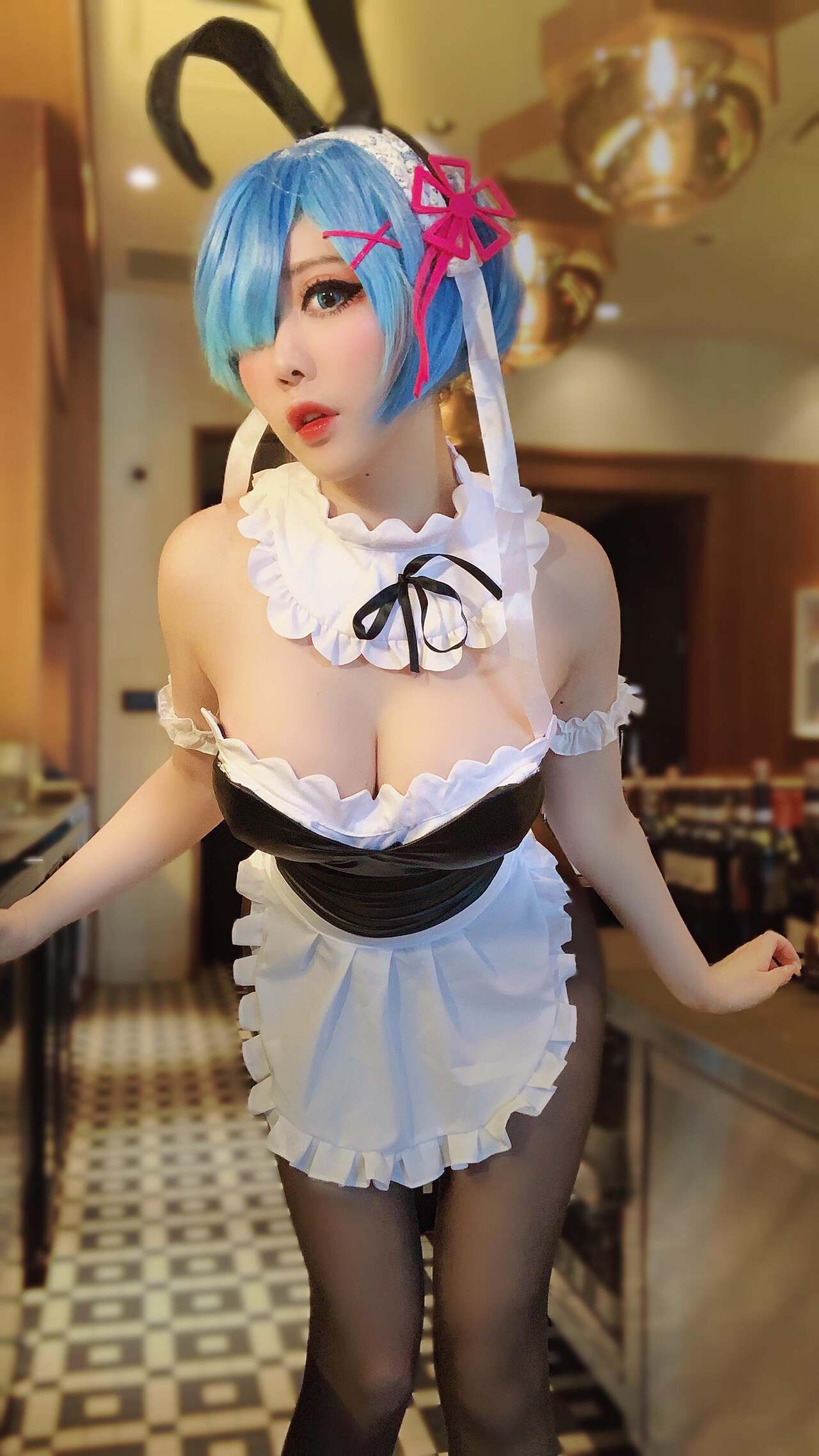Vivid Vision - Rem bunny maid Vivid Vision - Rem bunny maid