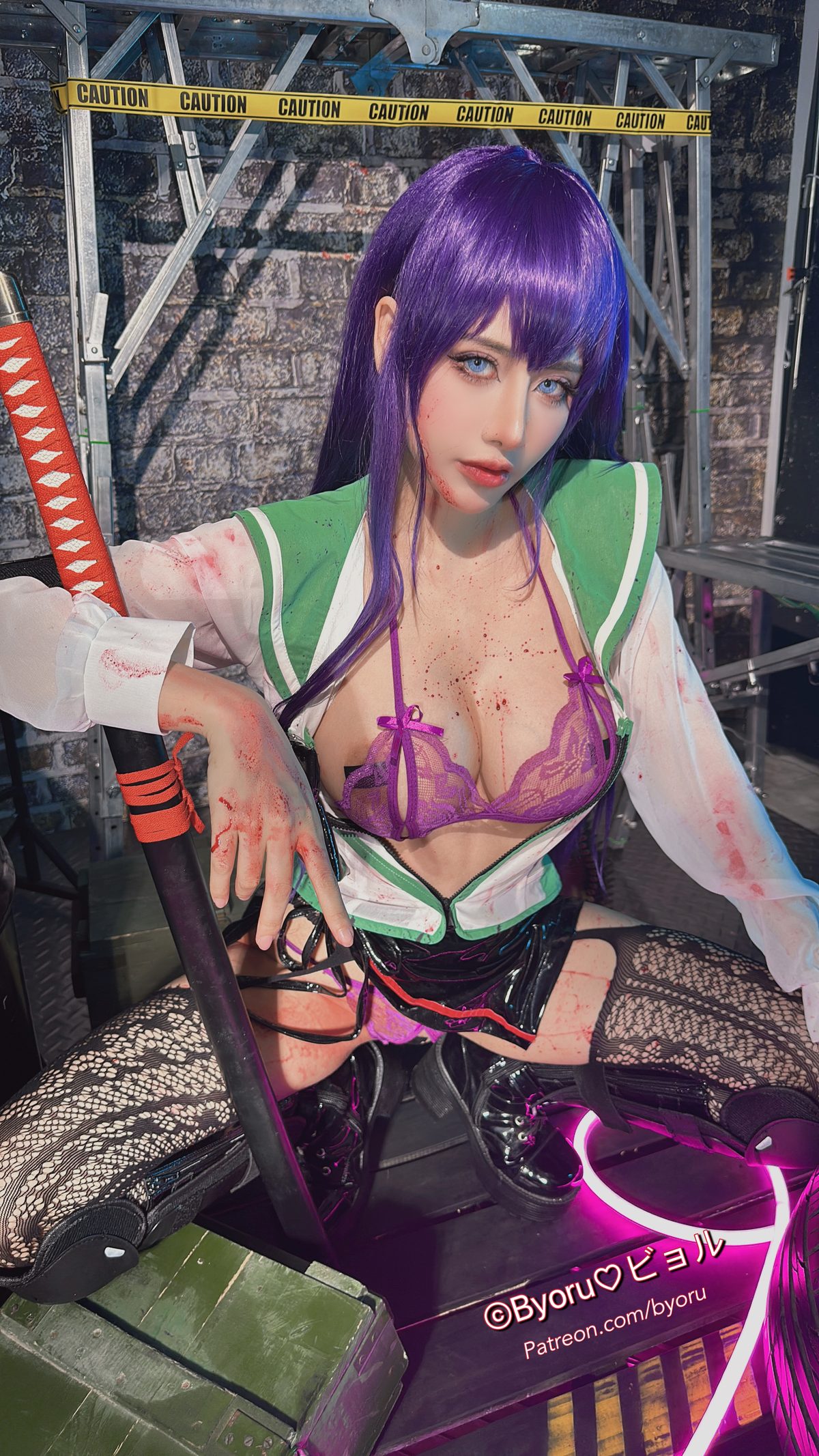 Coser@Byoru - Saeko Busujima Coser@Byoru - Saeko Busujima