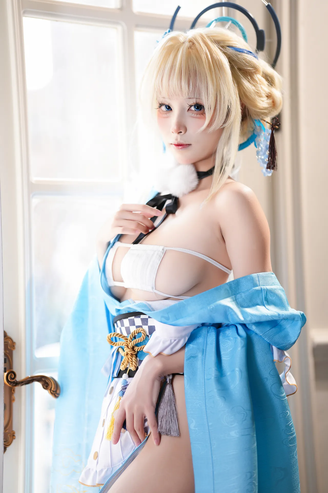 Three unmanned figures - Blue Archive Asuka Matomi Three unmanned figures - Blue Archive Asuka Matomi