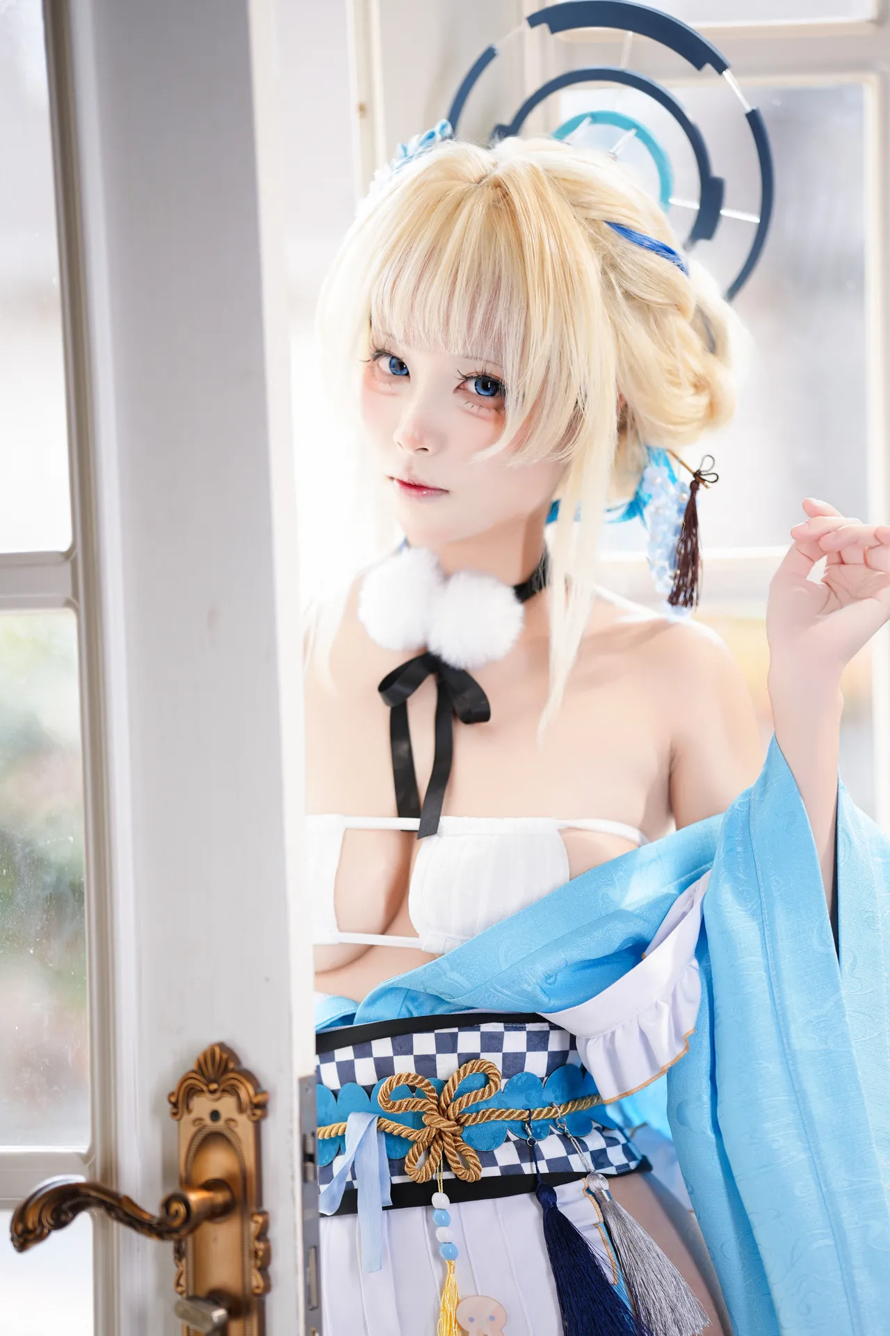 Three unmanned figures - Blue Archive Asuka Matomi Three unmanned figures - Blue Archive Asuka Matomi