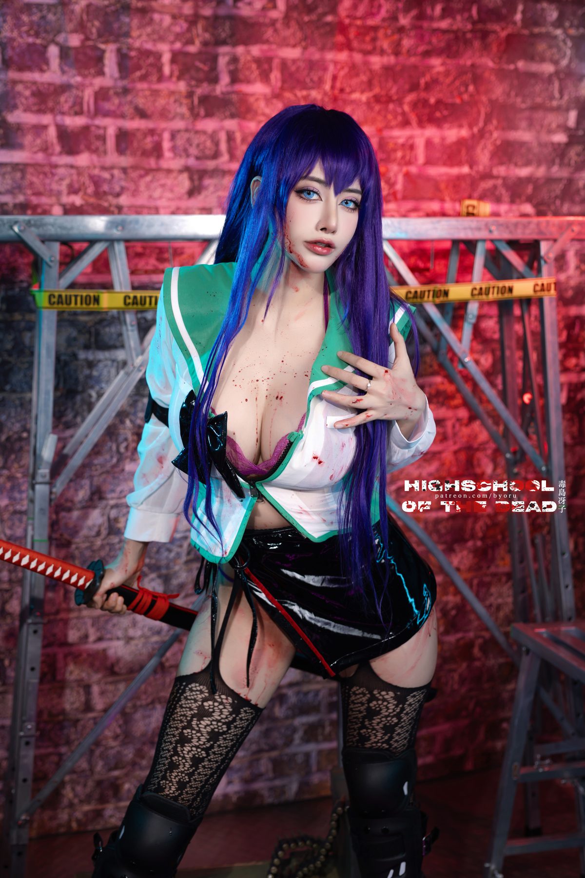 Coser@Byoru - Saeko Busujima Coser@Byoru - Saeko Busujima