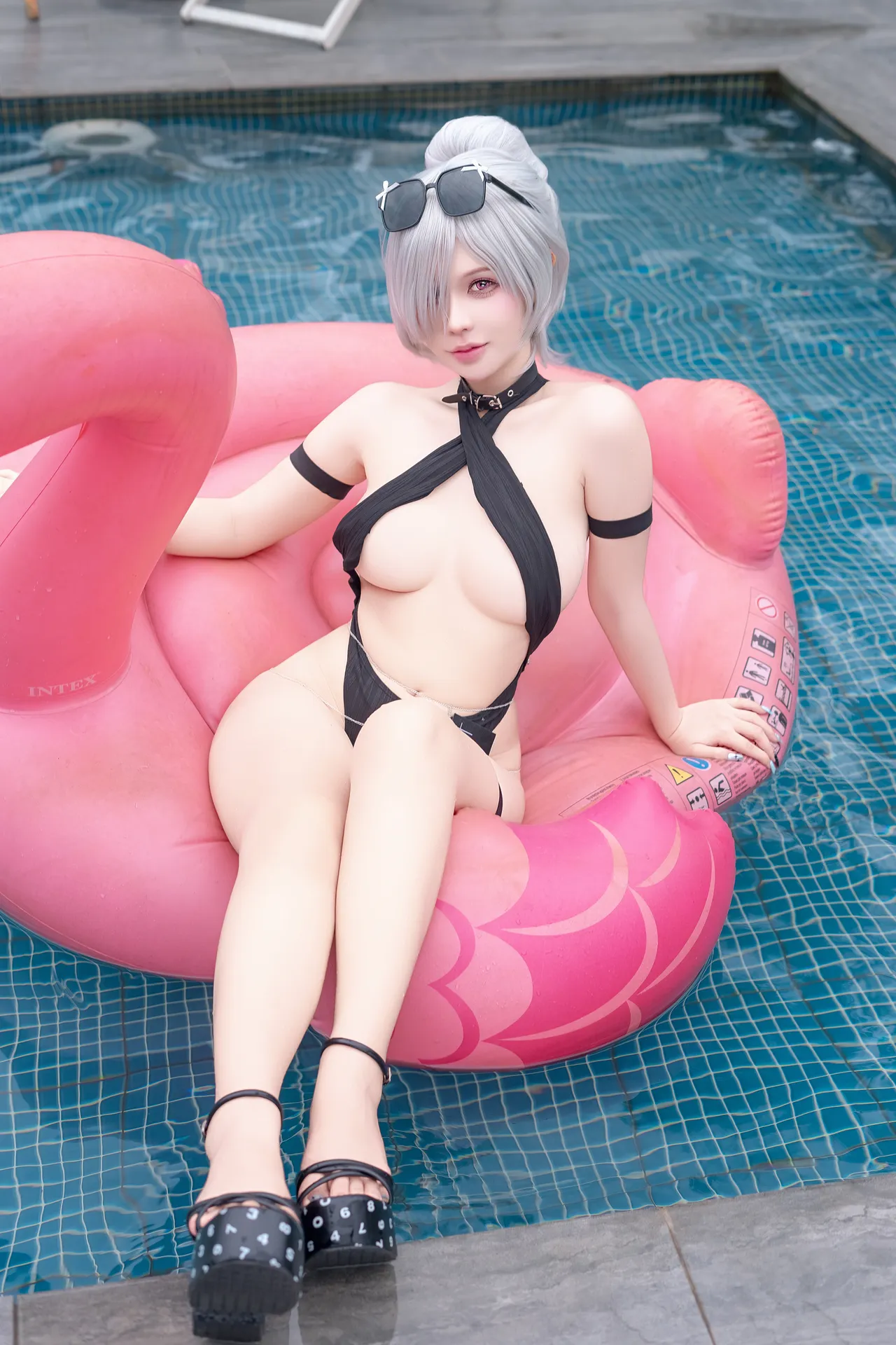 Pyoncos (ピオン) - Cinderella Black Bikini – NIKKE Pyoncos (ピオン) - Cinderella Black Bikini – NIKKE
