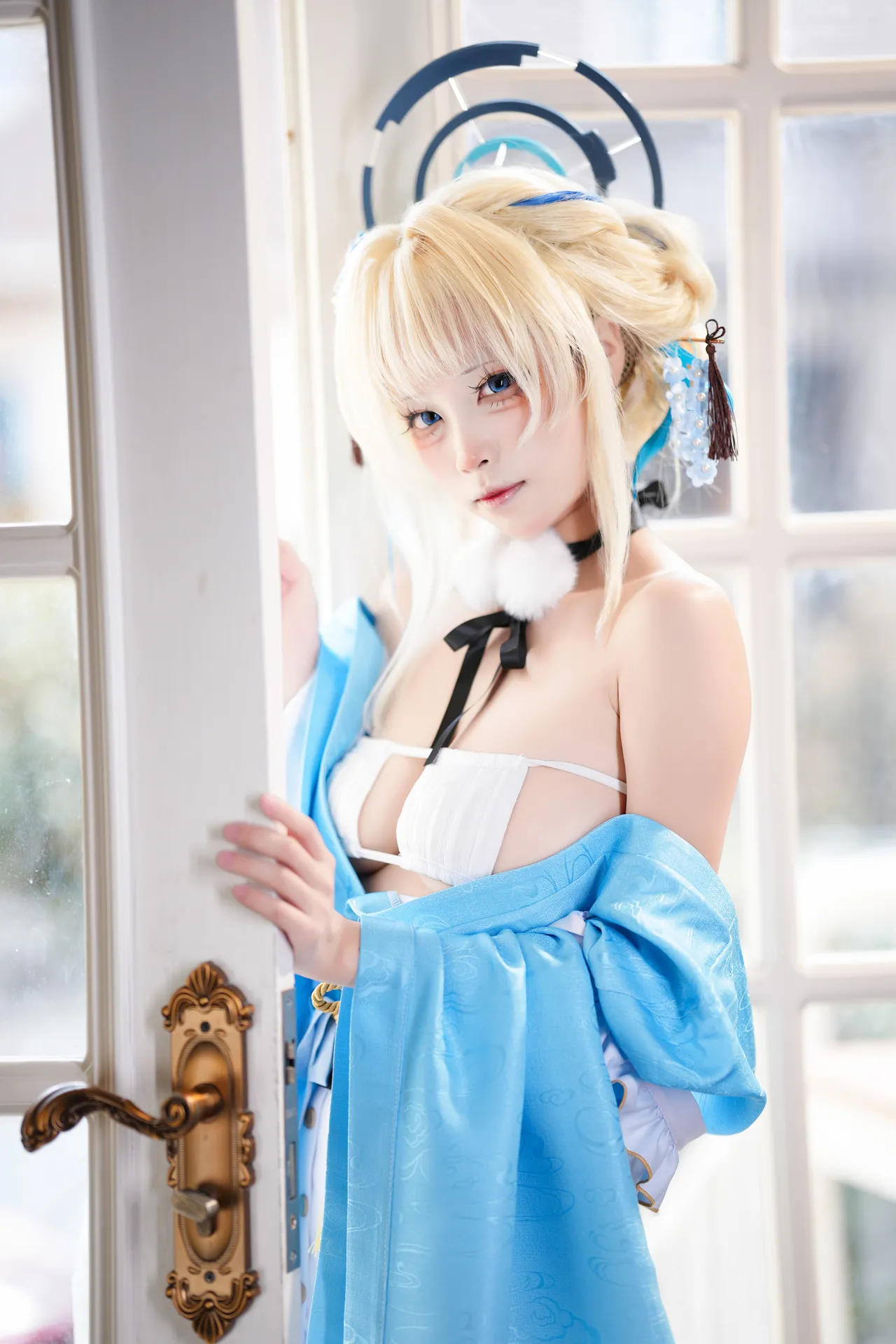 Three unmanned figures - Blue Archive Asuka Matomi Three unmanned figures - Blue Archive Asuka Matomi