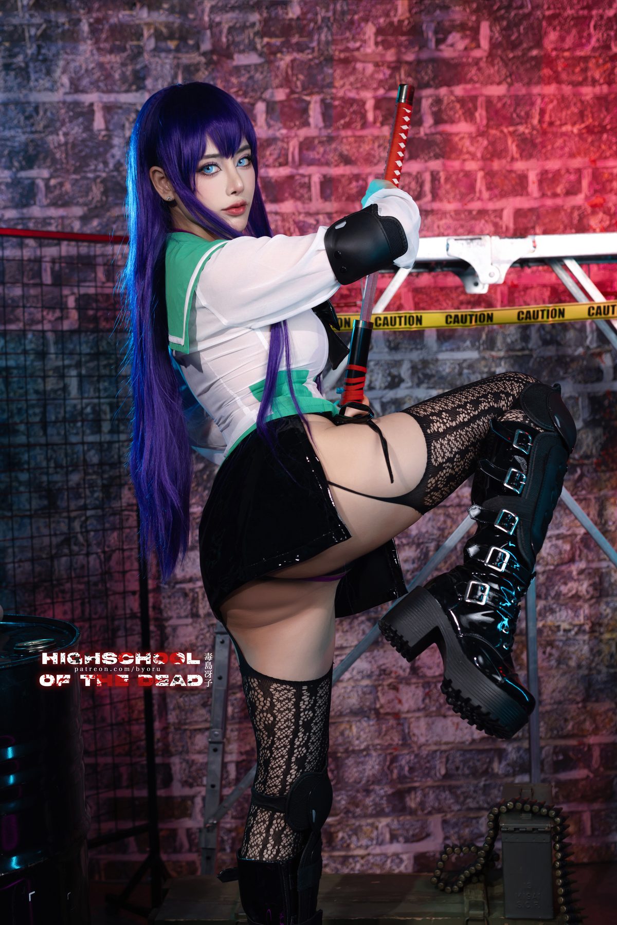 Coser@Byoru - Saeko Busujima Coser@Byoru - Saeko Busujima