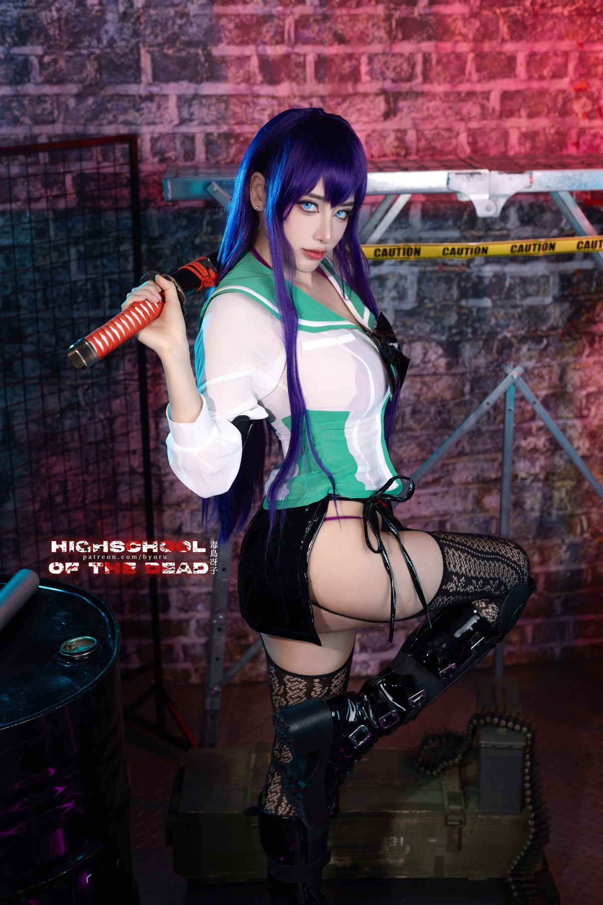 Coser@Byoru - Saeko Busujima Coser@Byoru - Saeko Busujima