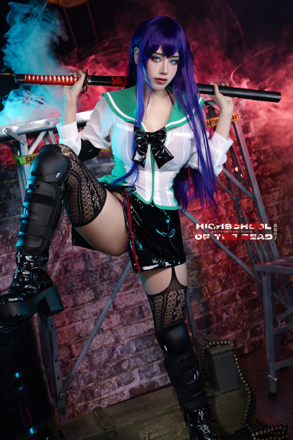 Coser@Byoru - Saeko Busujima Coser@Byoru - Saeko Busujima