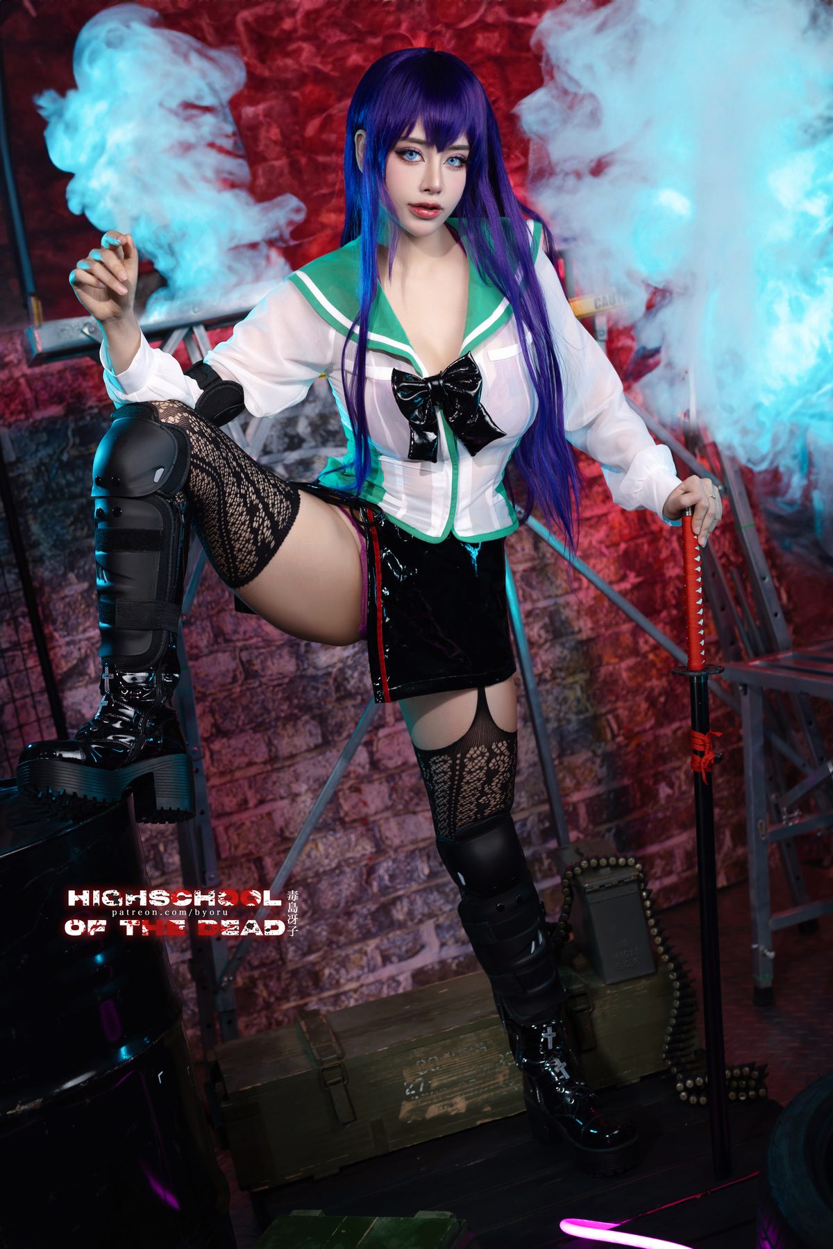 Coser@Byoru - Saeko Busujima Coser@Byoru - Saeko Busujima
