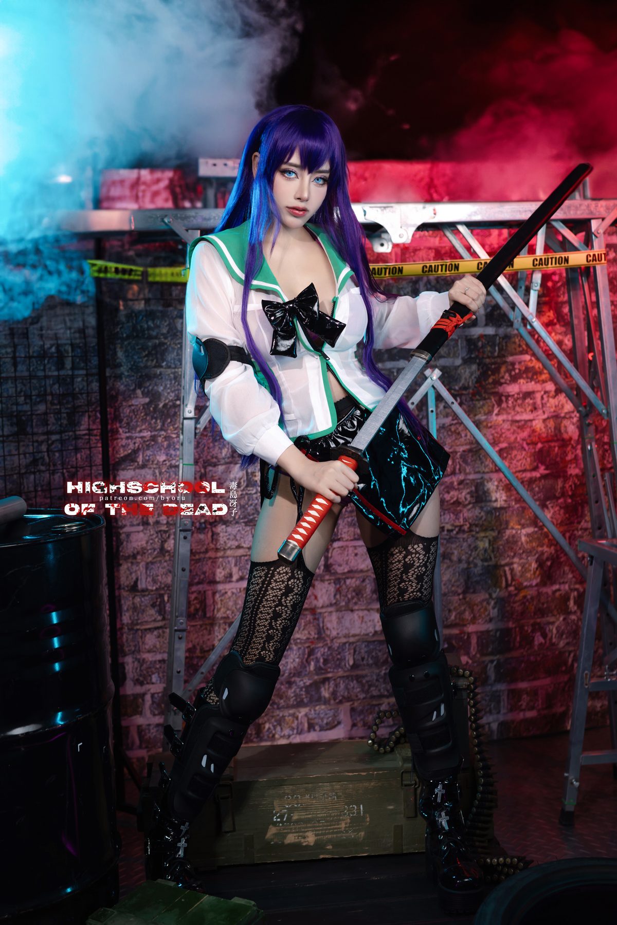Coser@Byoru - Saeko Busujima Coser@Byoru - Saeko Busujima