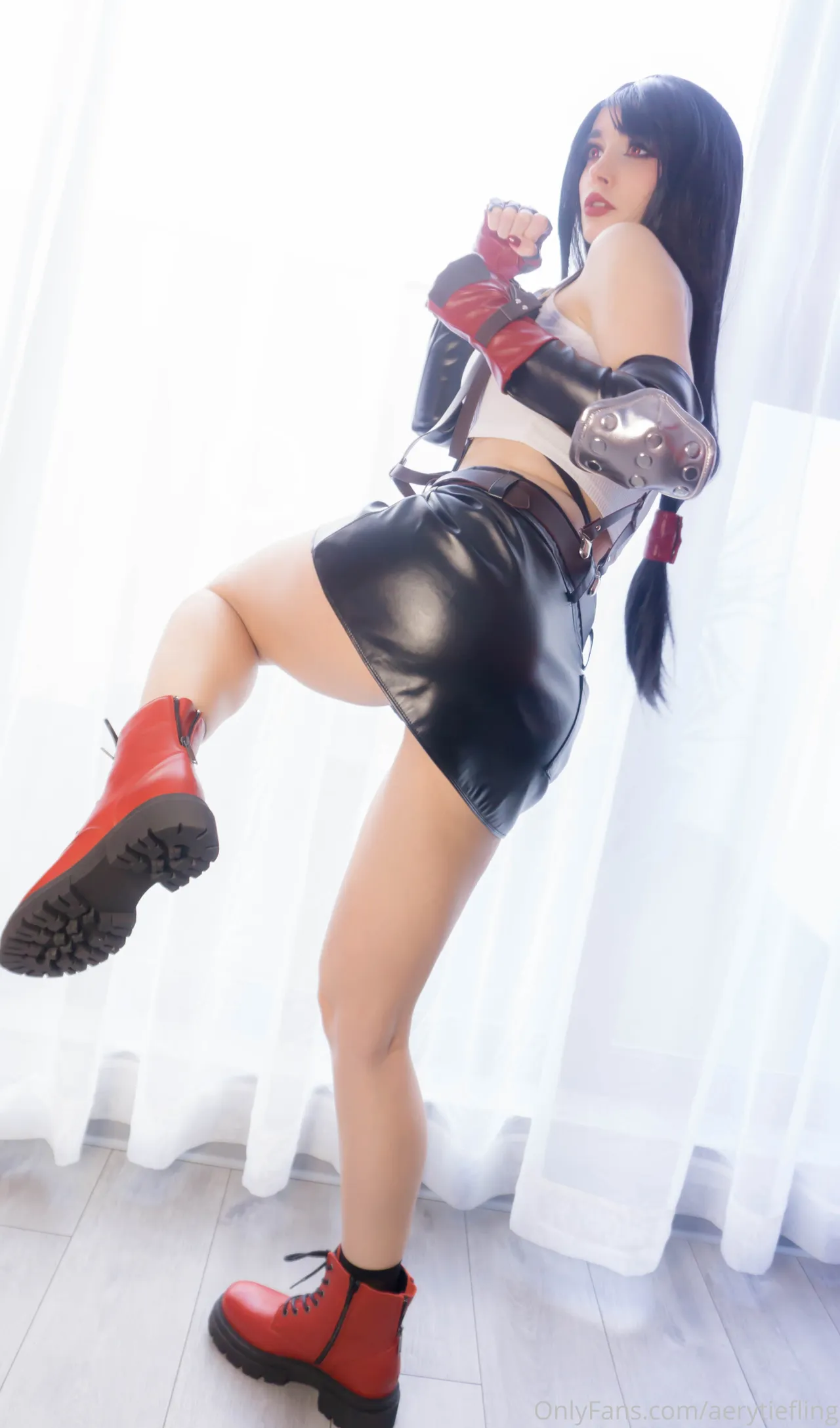 Aery Tiefling - Tifa Lockhart 1 Aery Tiefling - Tifa Lockhart 1