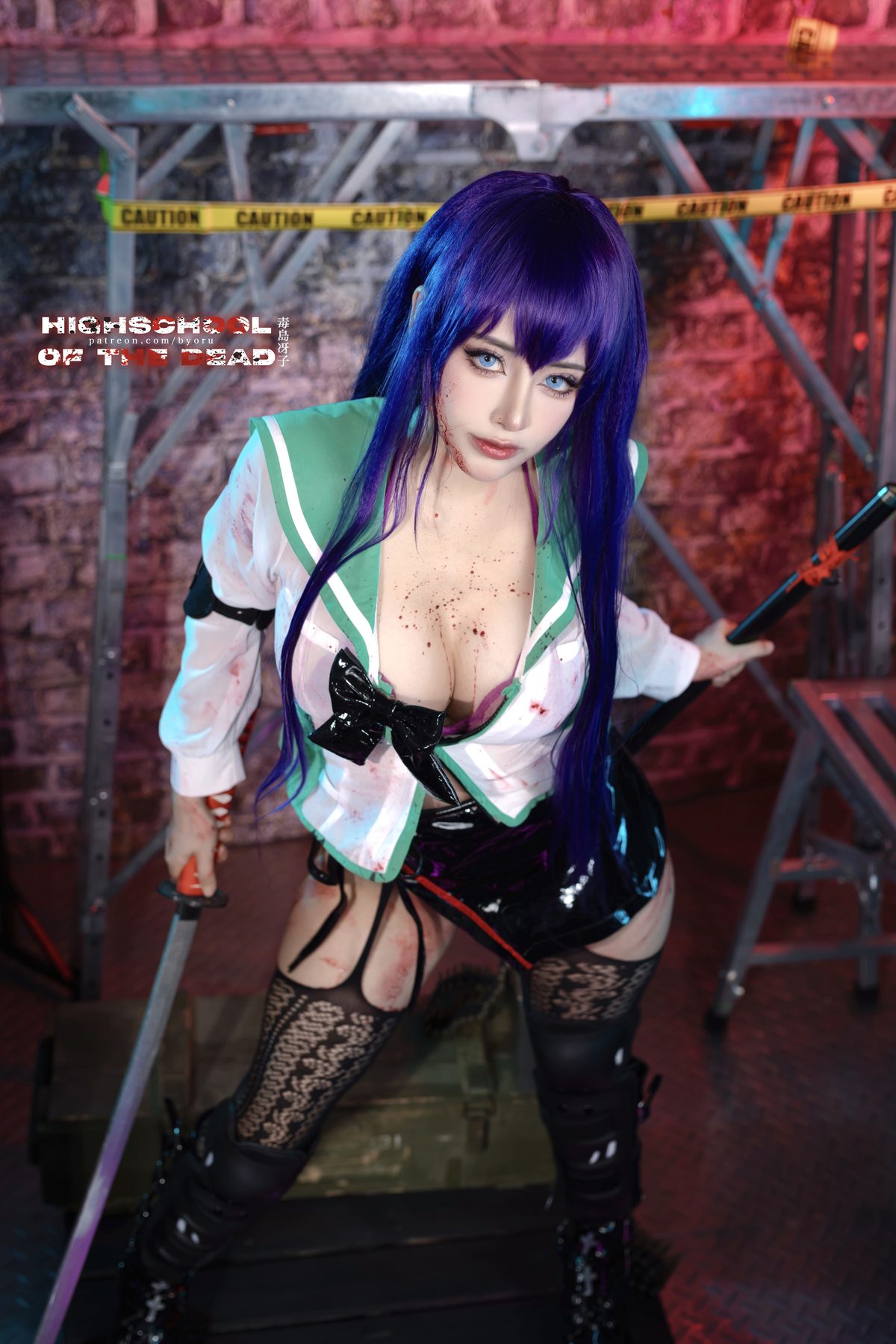 Coser@Byoru - Saeko Busujima Coser@Byoru - Saeko Busujima