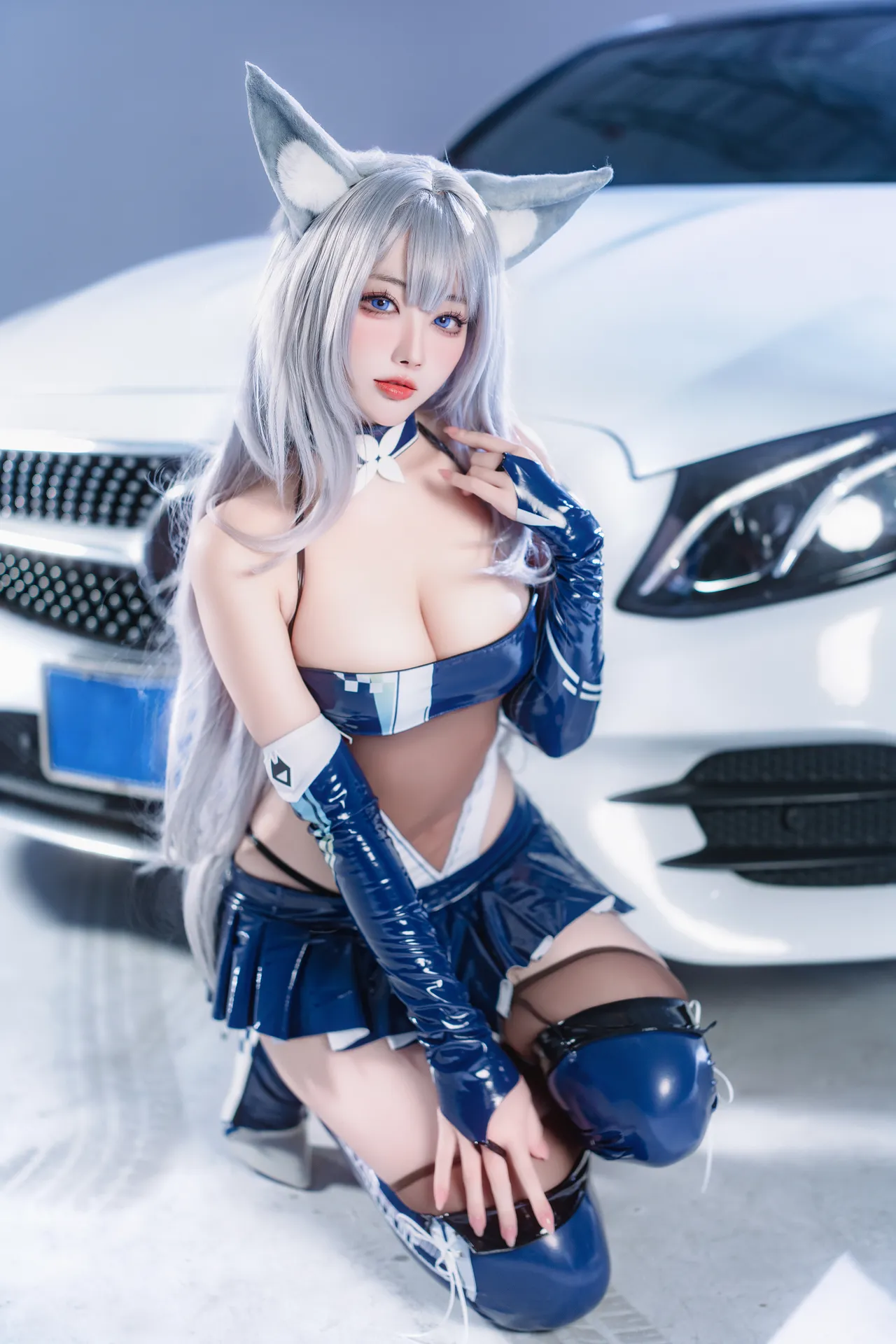 Miyamoto Sakura - Azur Lane Shinano Roaring Silver Wheel 1 Miyamoto Sakura - Azur Lane Shinano Roaring Silver Wheel 1