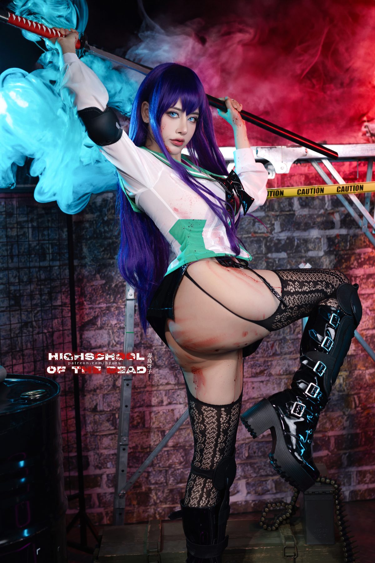 Coser@Byoru - Saeko Busujima Coser@Byoru - Saeko Busujima