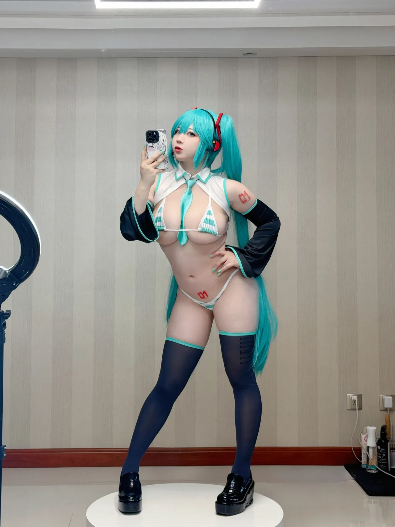Pipi Nai is adorable now - VOCALOID Hatsune Miku selfie Pipi Nai is adorable now - VOCALOID Hatsune Miku selfie