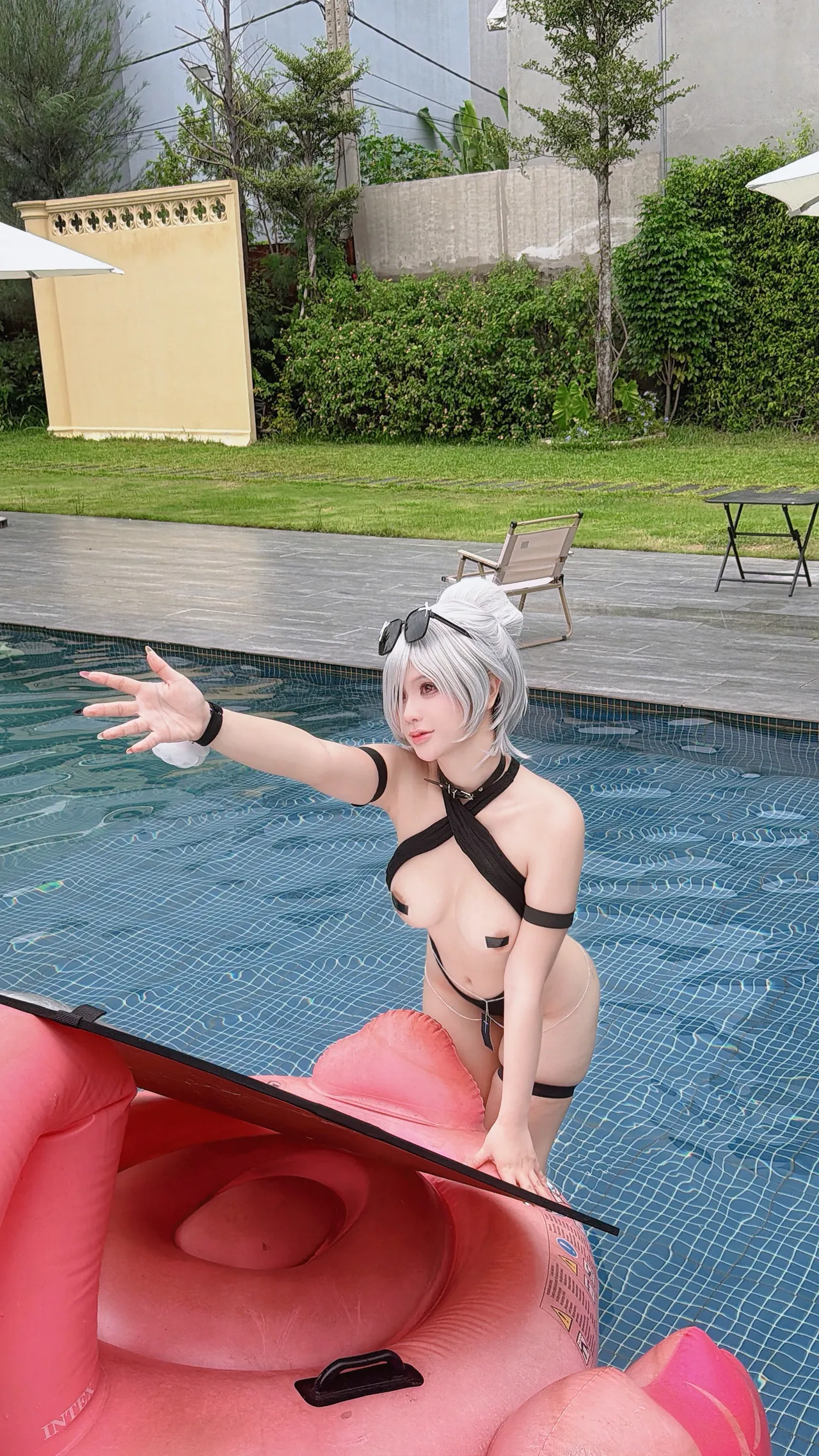 Pyoncos (ピオン) - Cinderella Black Bikini – NIKKE Pyoncos (ピオン) - Cinderella Black Bikini – NIKKE