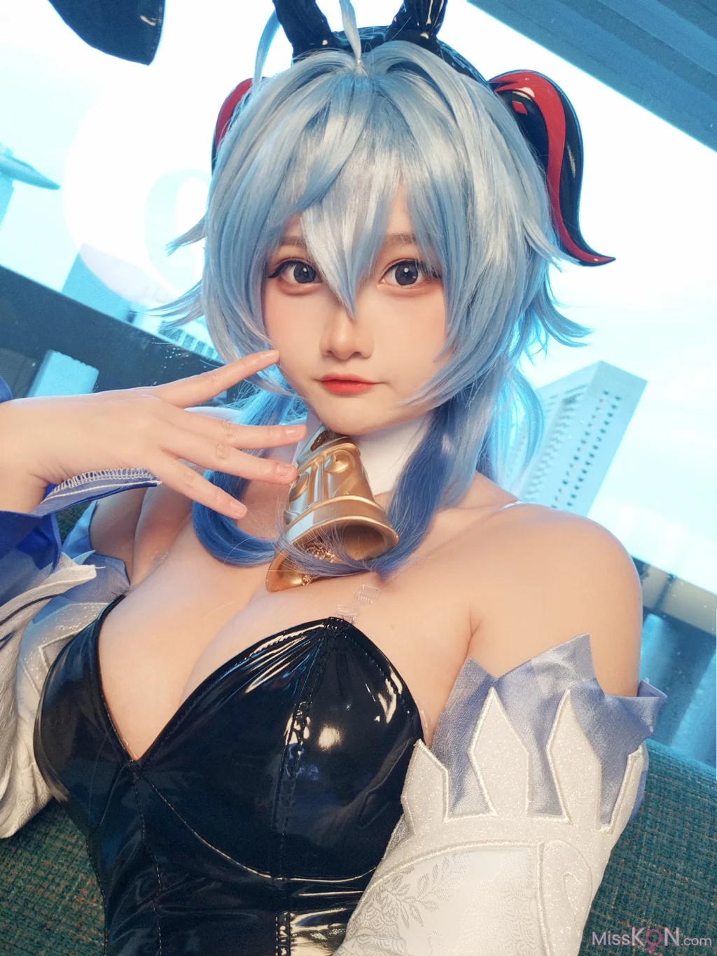 Coser@Xiaoyukiko小鱼: Bunny Ganyu (24 photos) Coser@Xiaoyukiko小鱼: Bunny Ganyu (24 photos)