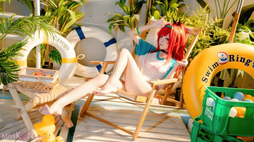 Coser@ Three Unmanned Figures: Nikke Ravi Swimsuit Red Style (32 photos) Coser@ Three Unmanned Figures: Nikke Ravi Swimsuit Red Style (32 photos)