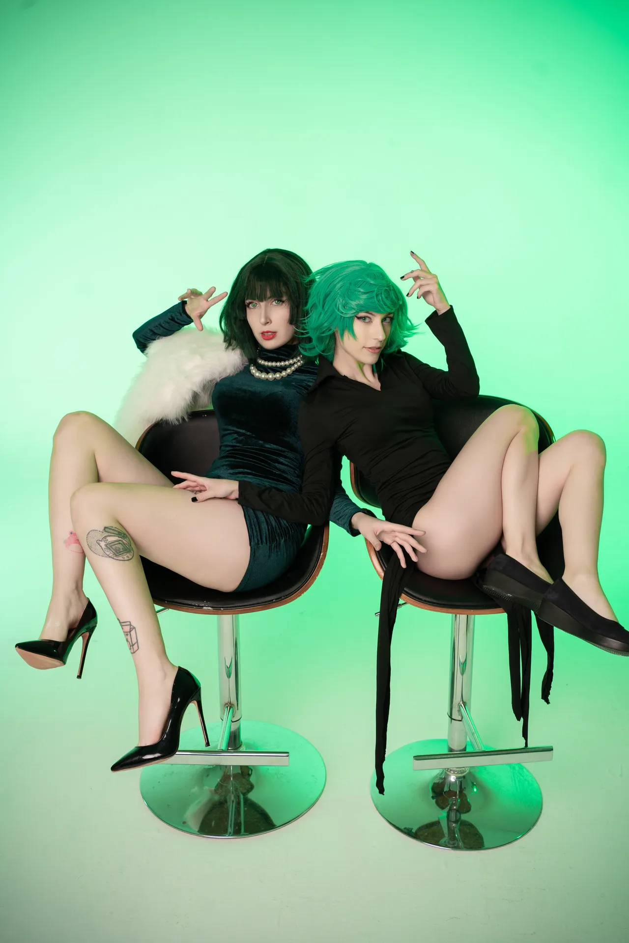 Kerocchi & Kailee - Fubuki & Tatsumaki Kerocchi & Kailee - Fubuki & Tatsumaki